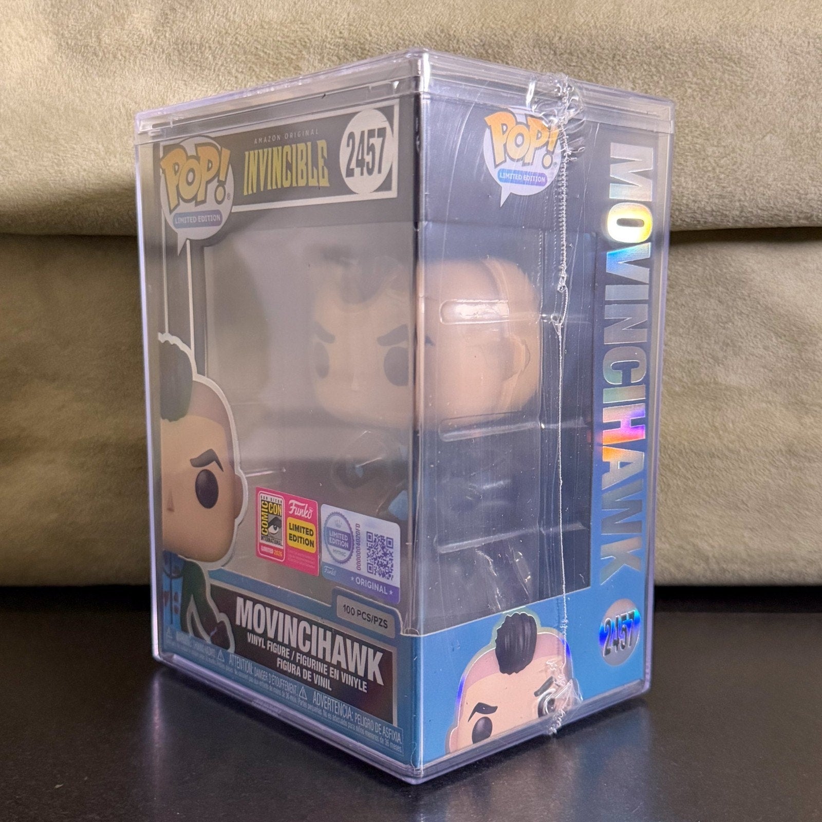 Funko Pop Invincible Movincihawk 2457 SDCC 2026 LE 100 Official Toy Vinyl Figure