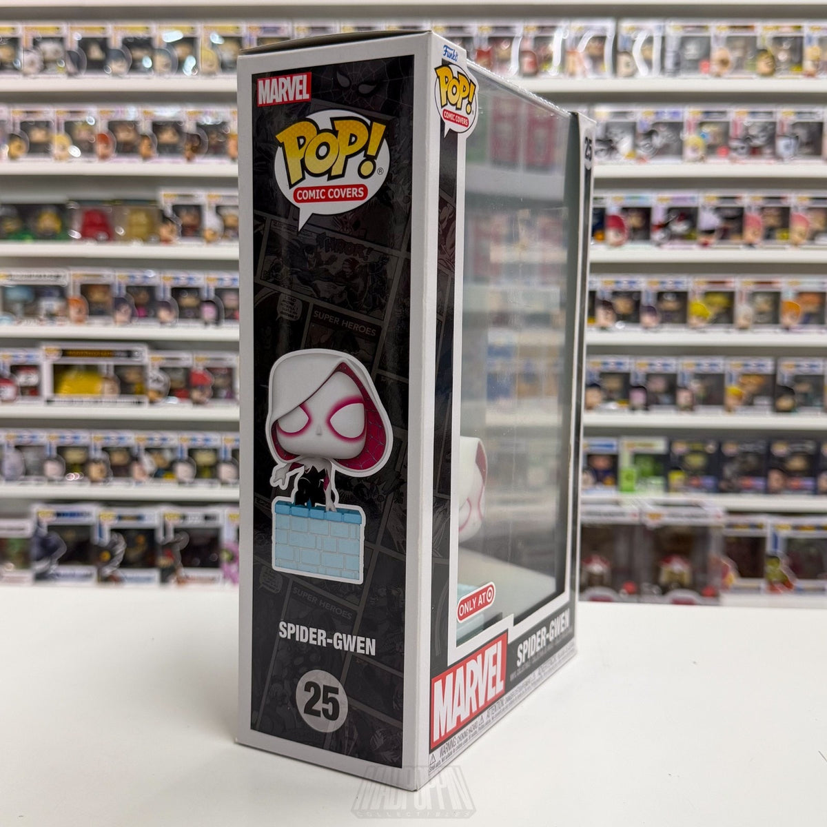 Funko Pop Marvel Comic Covers Spider-Gwen Target 25 Vinyl Figure