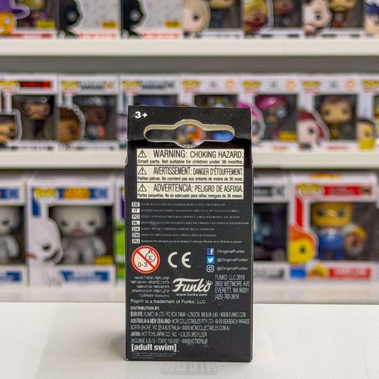 Funko Pocket Pop Keychain Animation Rick and Morty Krombopulos Michael GameStop