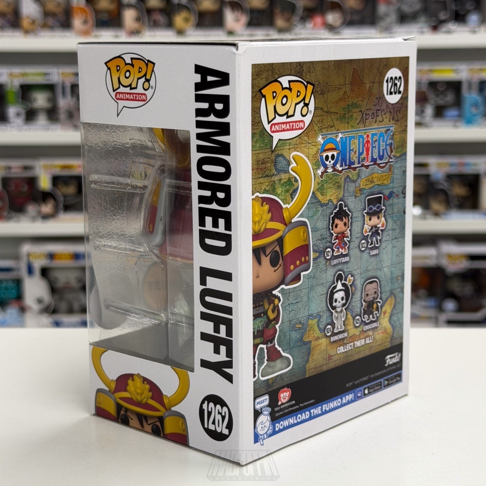 Funko Pop Anime One Piece Armored Luffy Special Edition Chase 1262 Vinyl Figure