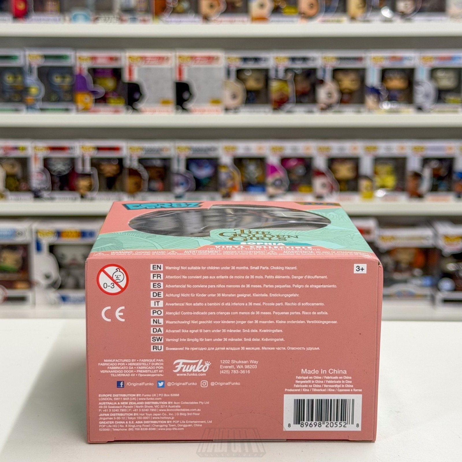 Funko Dorbz TV Golden Girls Sophia Petrillo 395 Sitcom Comedy Toy Vinyl Figure