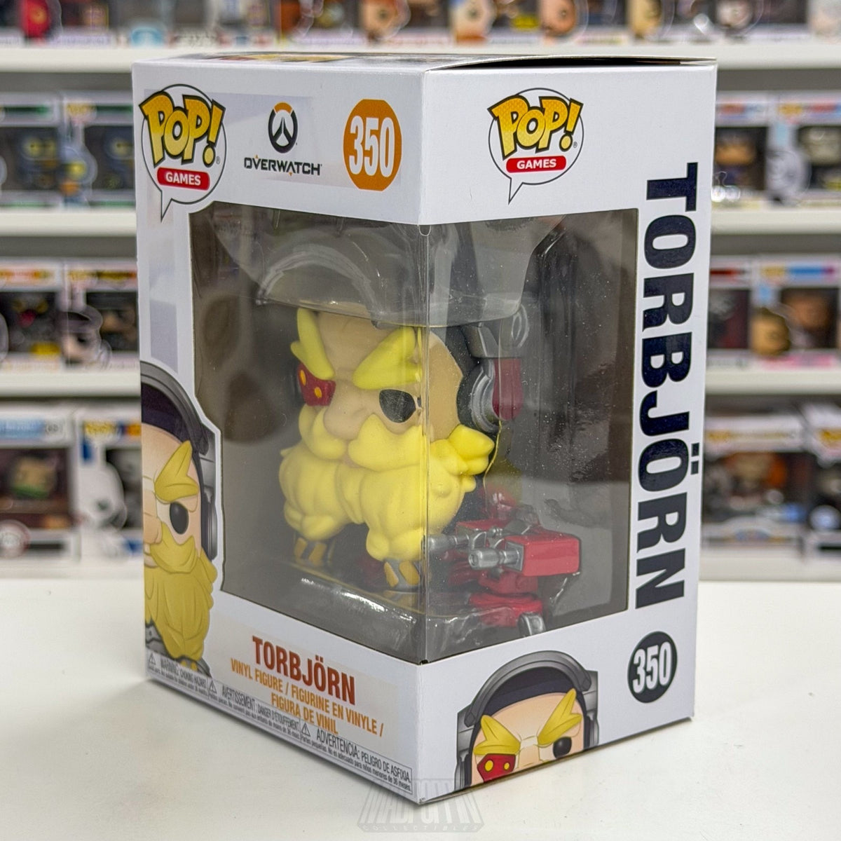 Funko Pop Video Games Overwatch Torbjorn 350 Blizzard Entertainment Vinyl Figure