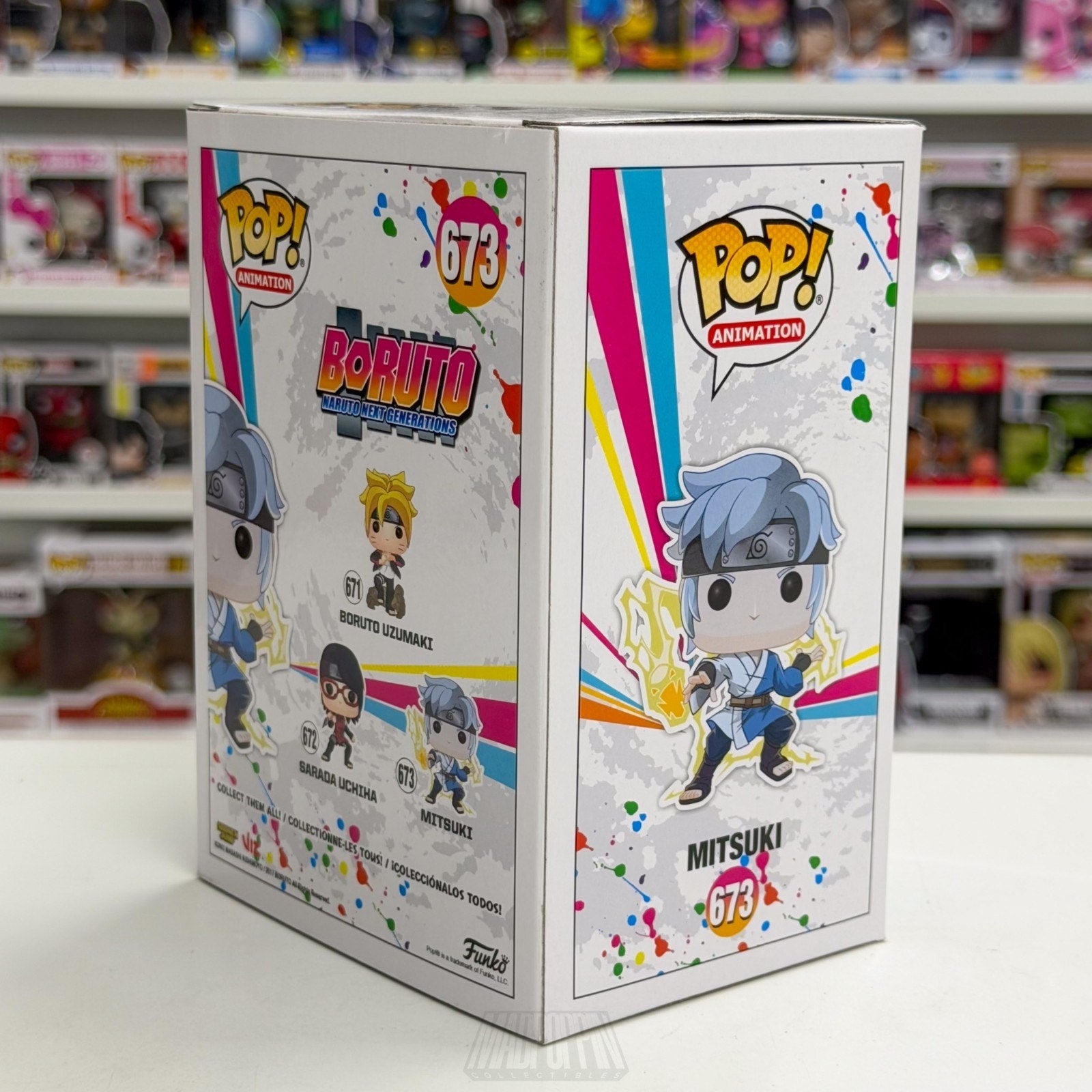 Funko Pop Anime Boruto Naruto Next Generations Mitsuki 673 Manga Vinyl Figure