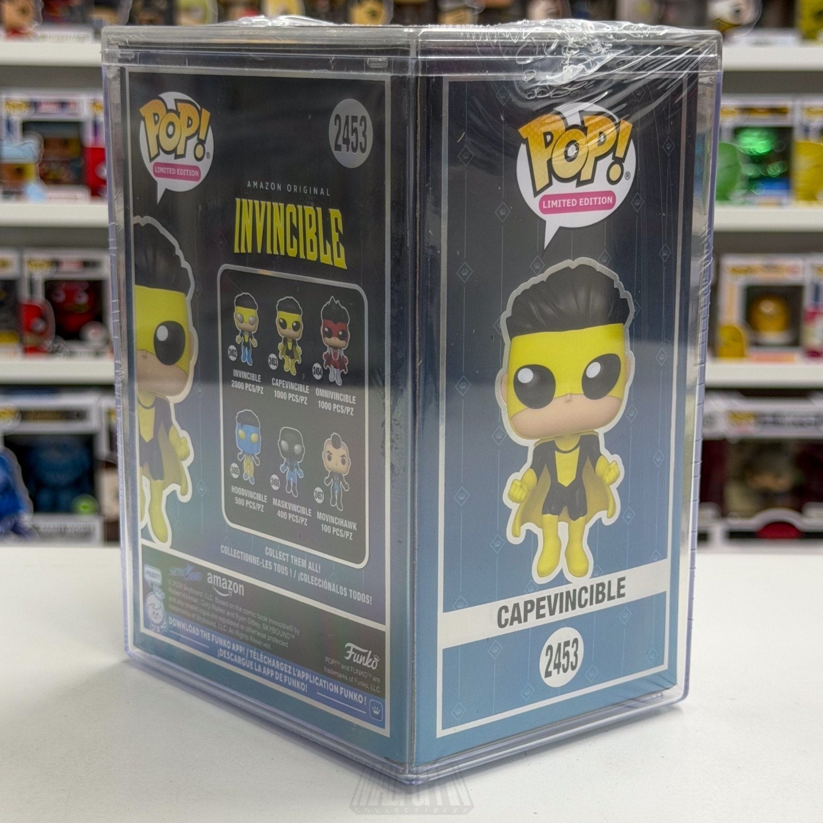Funko Pop Invincible Capevincible 2453 SDCC 2026 LE 1000 OFFICIAL CON STICKER