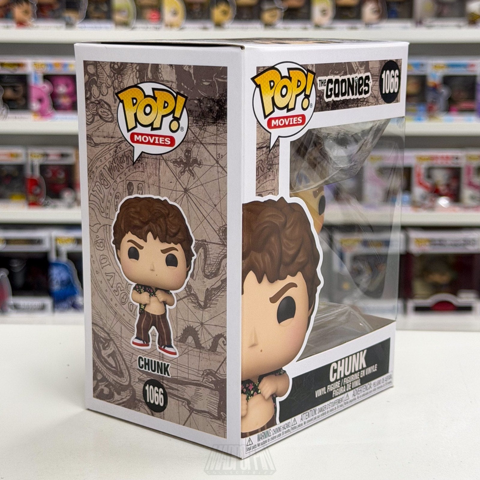 Funko Pop Movies The Goonies Chunk Truffle Shuffle 1066 Adventure Vinyl Figure