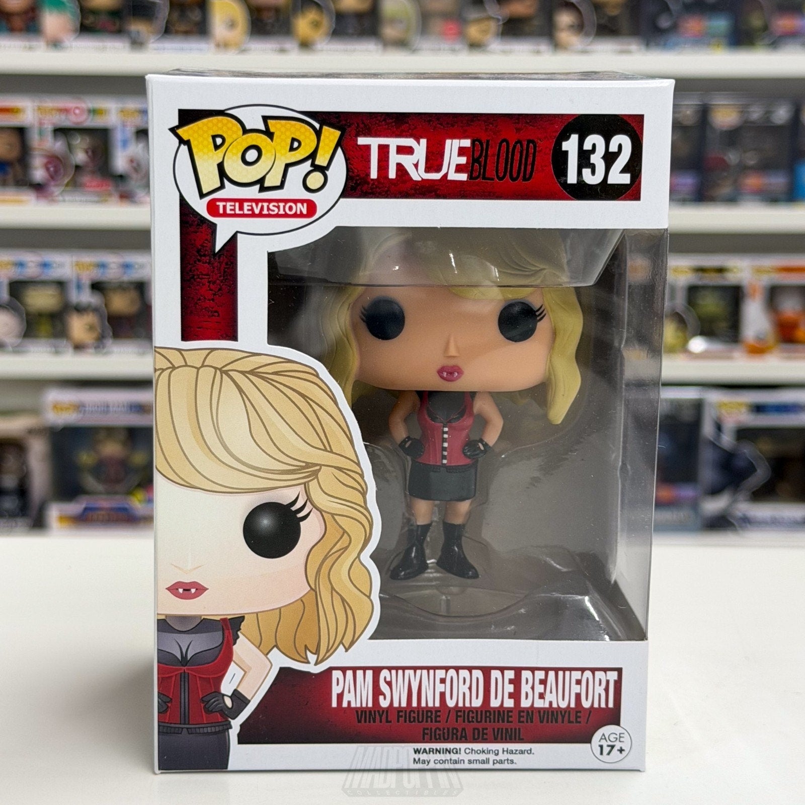 Funko Pop TV True Blood Pam Swynford de Beaufort 132 Vampire Horror Vinyl Figure