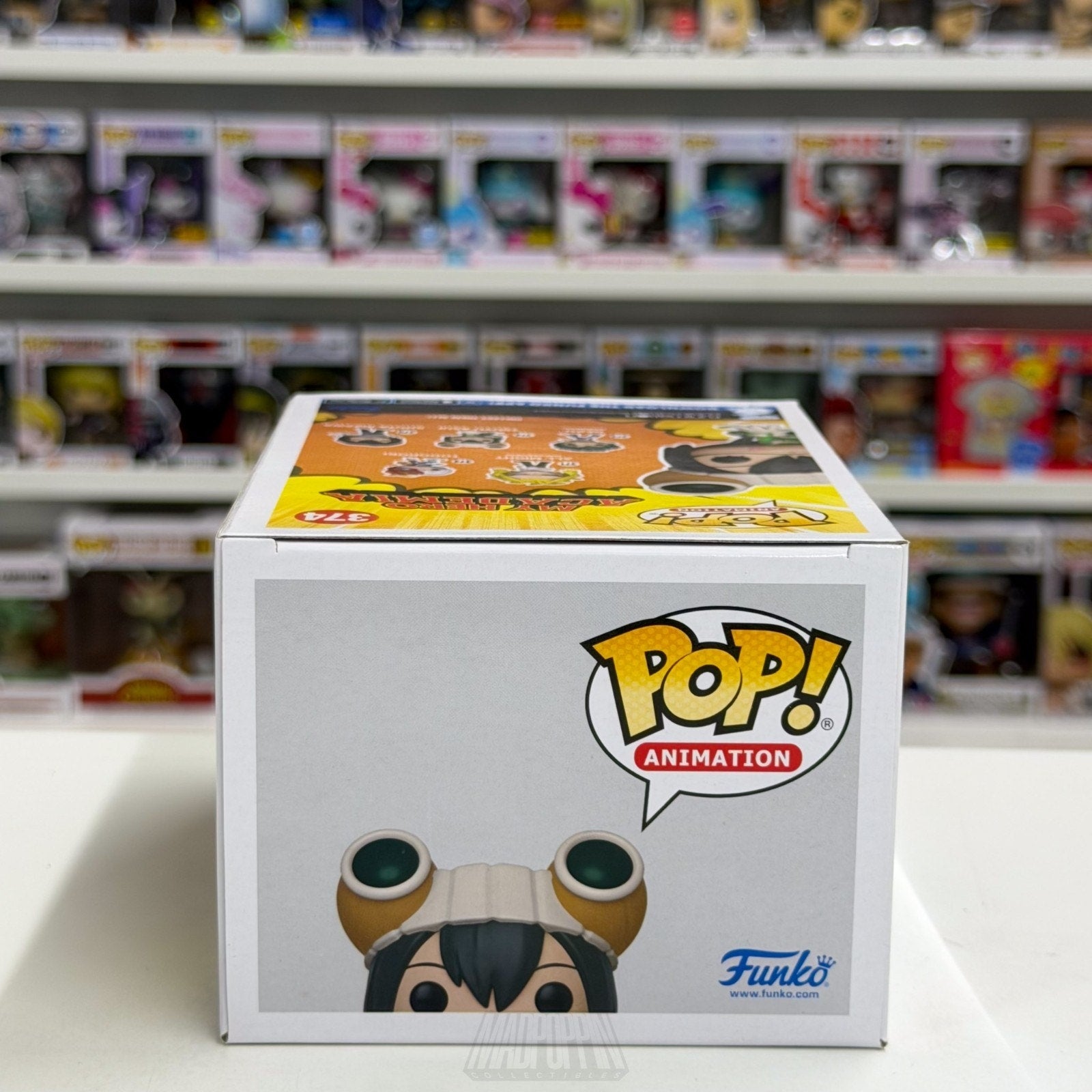 Funko Pop Anime My Hero Academia Tsuyu Asui Clear NYCC 374 Manga Vinyl Figure