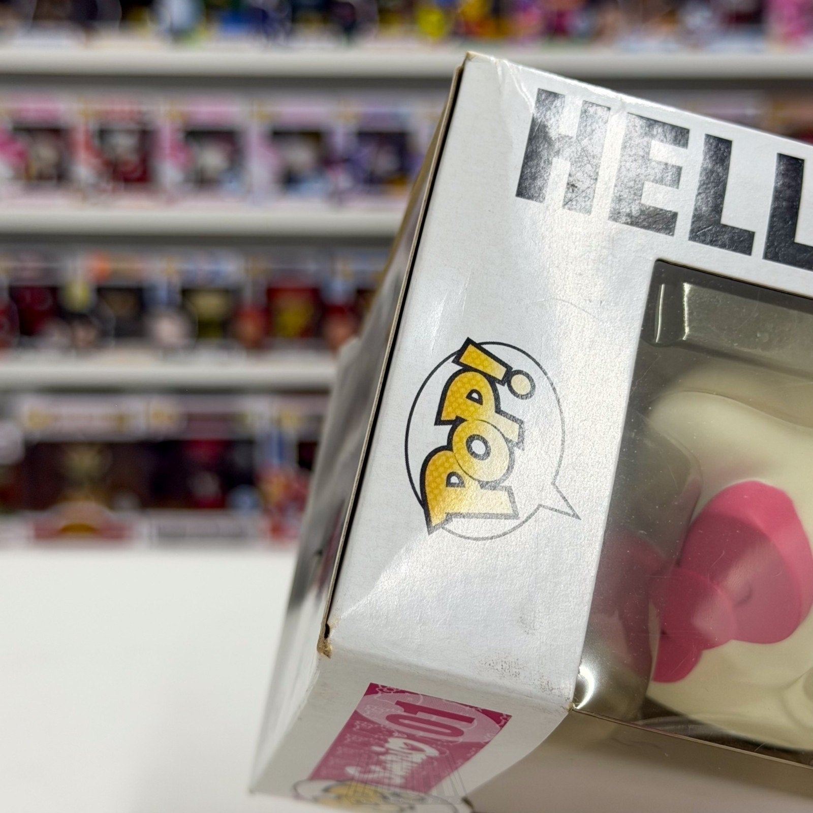 Funko Pop Sanrio Hello Kitty w/Bow 01 Pink Outfit Vaulted RARE Toy Vinyl Figure