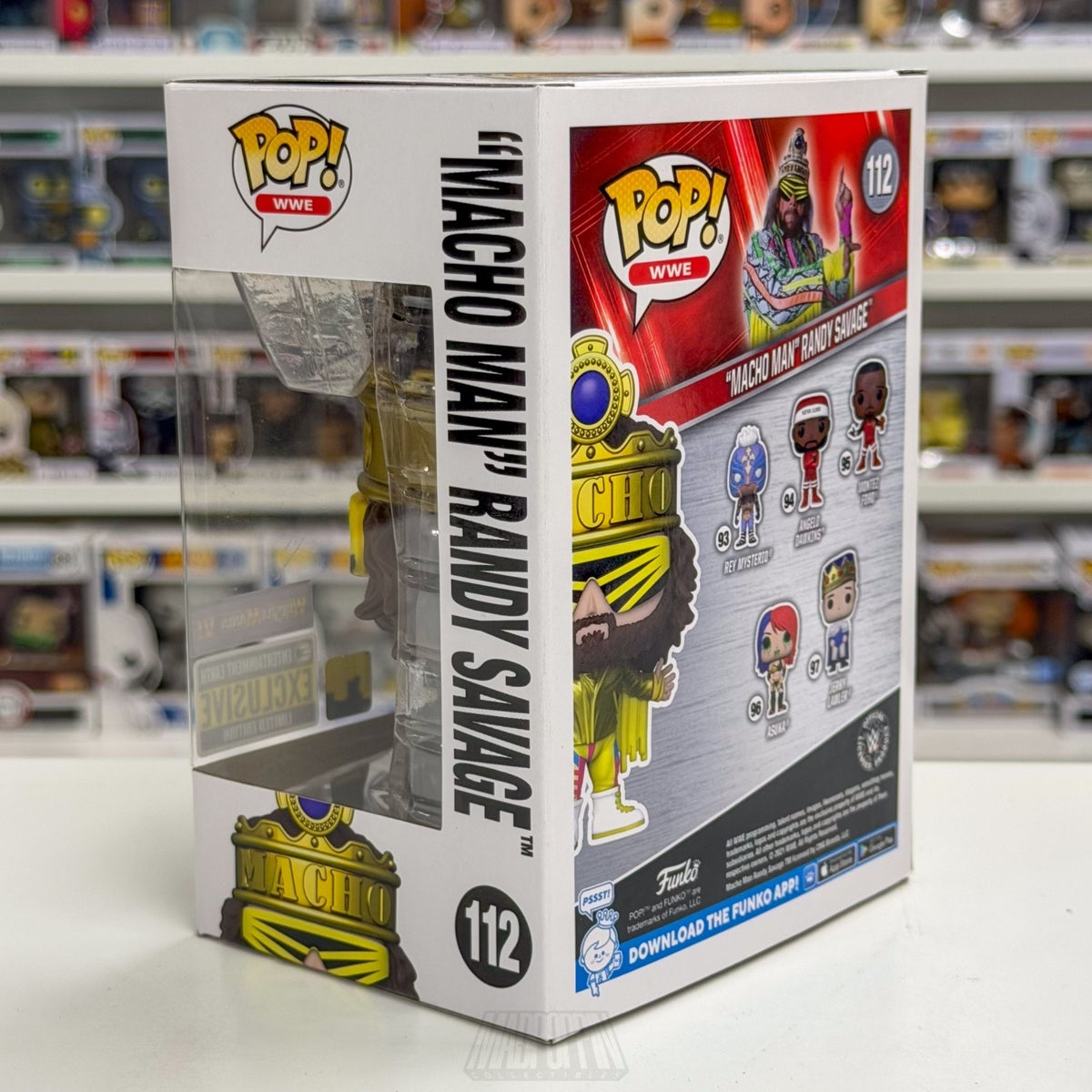 Funko Pop WWE Macho Man Randy Savage WrestleMania VI Entertainment Earth 112 Toy