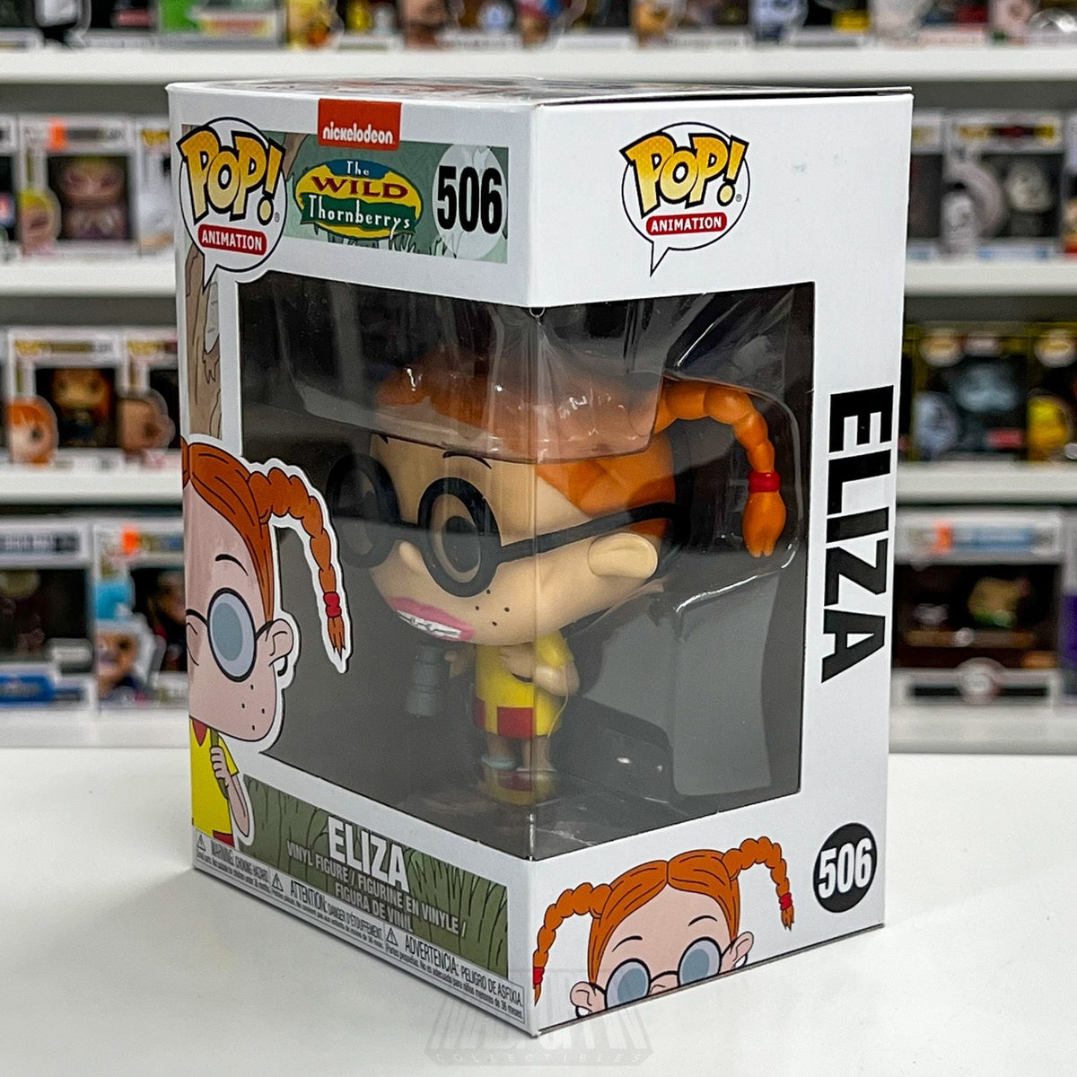 Funko Pop Animation Nickelodeon Wild Thornberrys Eliza 506 Cartoons Vinyl Figure