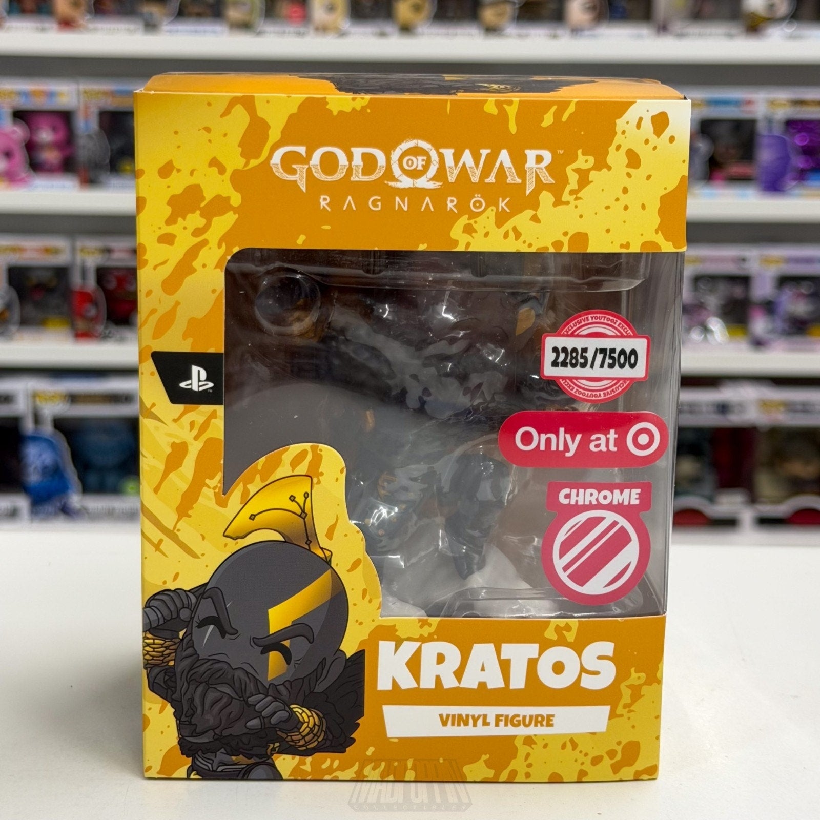Youtooz God of War Ragnarok Chrome Target Exclusive 2285/7500 Toy Vinyl Figure