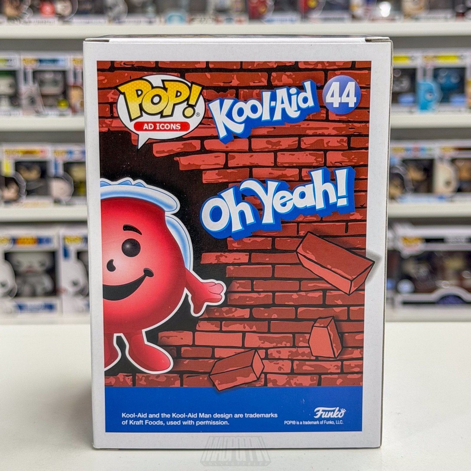 Funko Pop Ad Icons Kool-Aid Man 44 Drink Mix Mascot Oh Yeah Toy Vinyl Figure