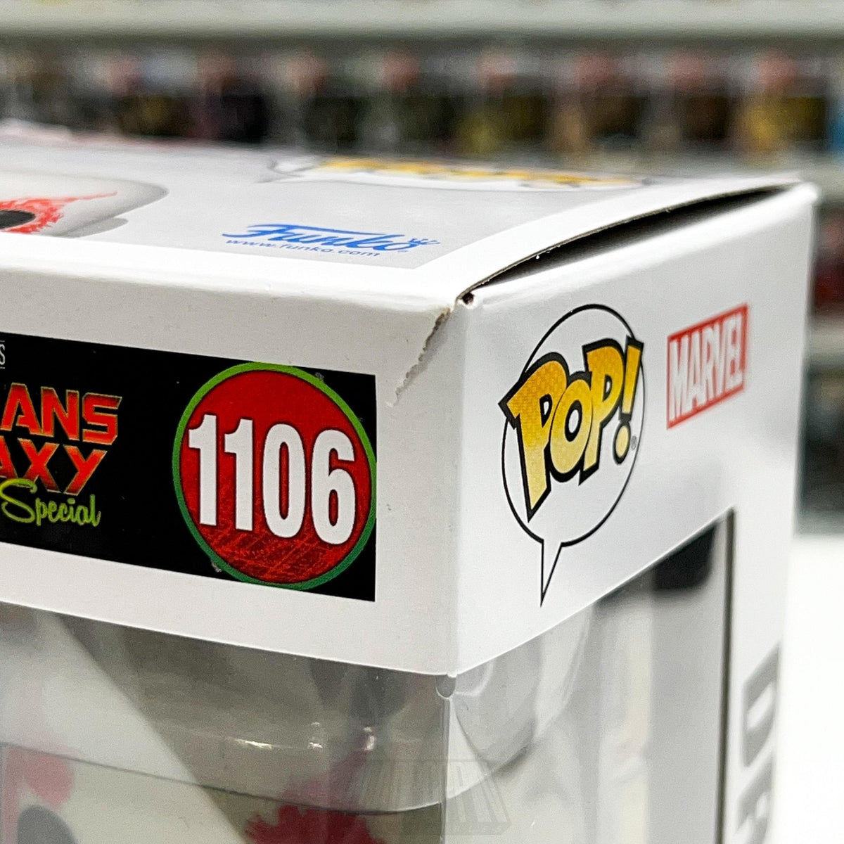 Funko Pop Marvel Drax 1106 Guardians of the Galaxy Holiday Special Bobble-Head