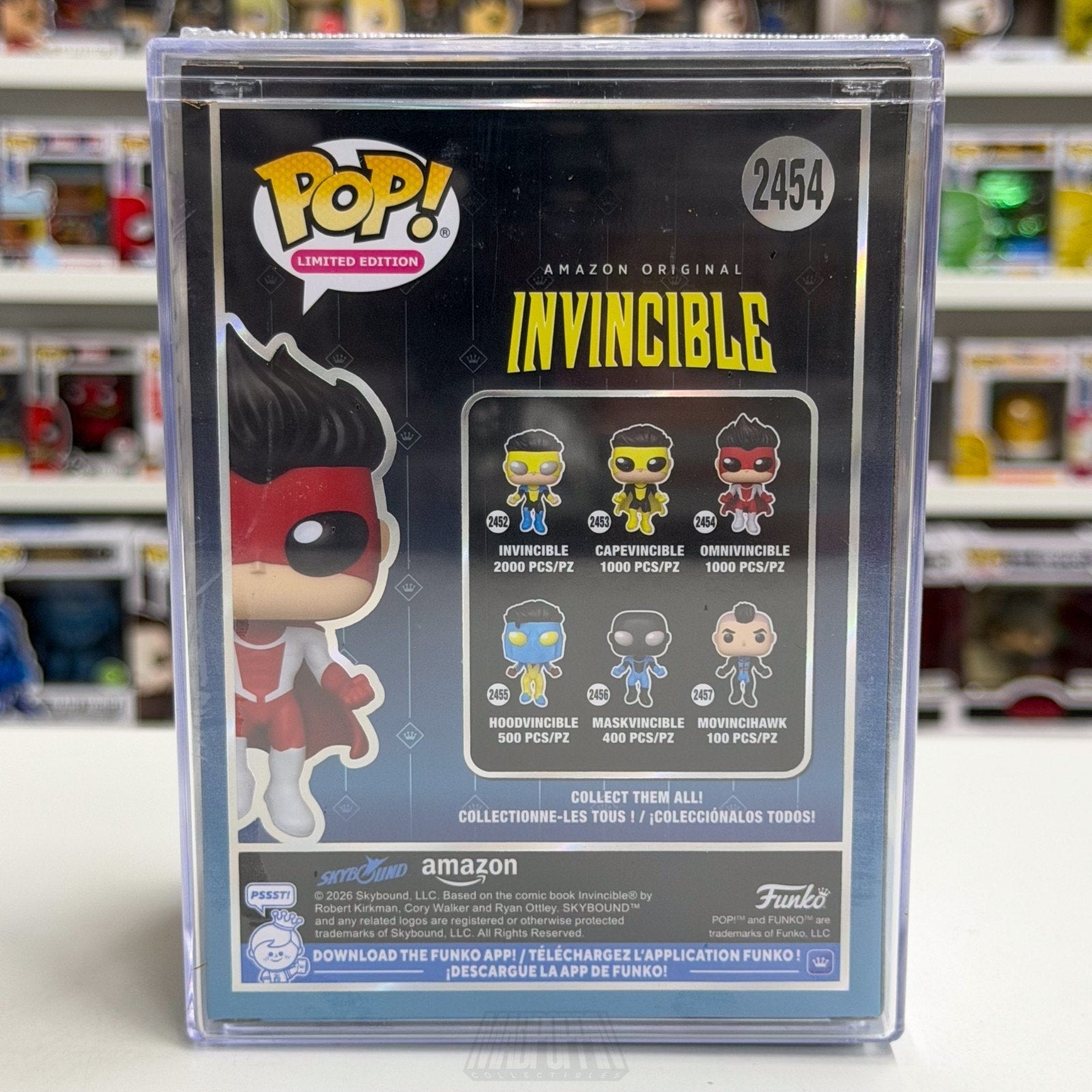 Funko Pop Invincible Omnivincible SDCC 2026 LE 1000 Toy OFFICIAL CON STICKER