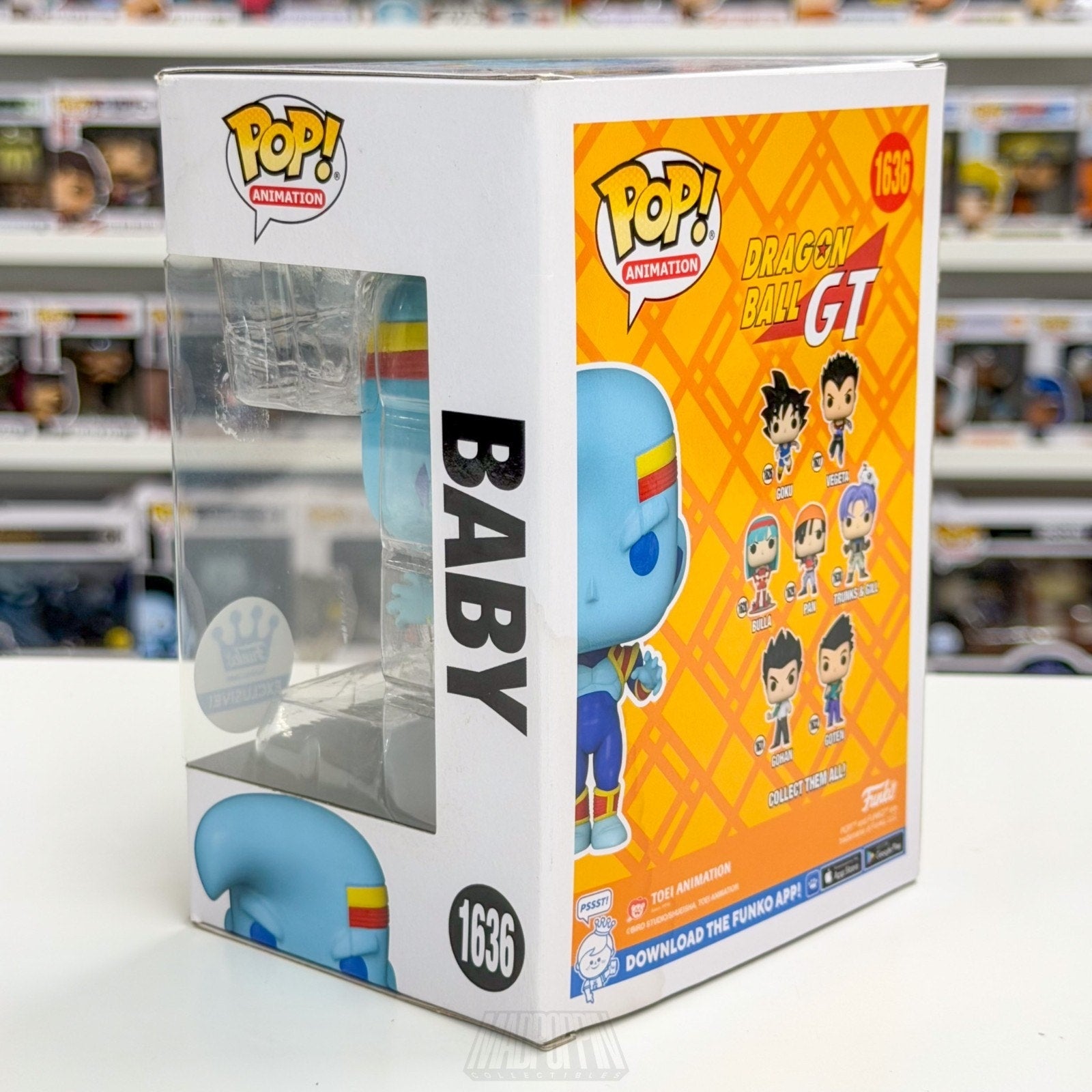Funko Pop Anime Dragon Ball GT Baby Funko Shop 1636 Japan Manga Toy Vinyl Figure