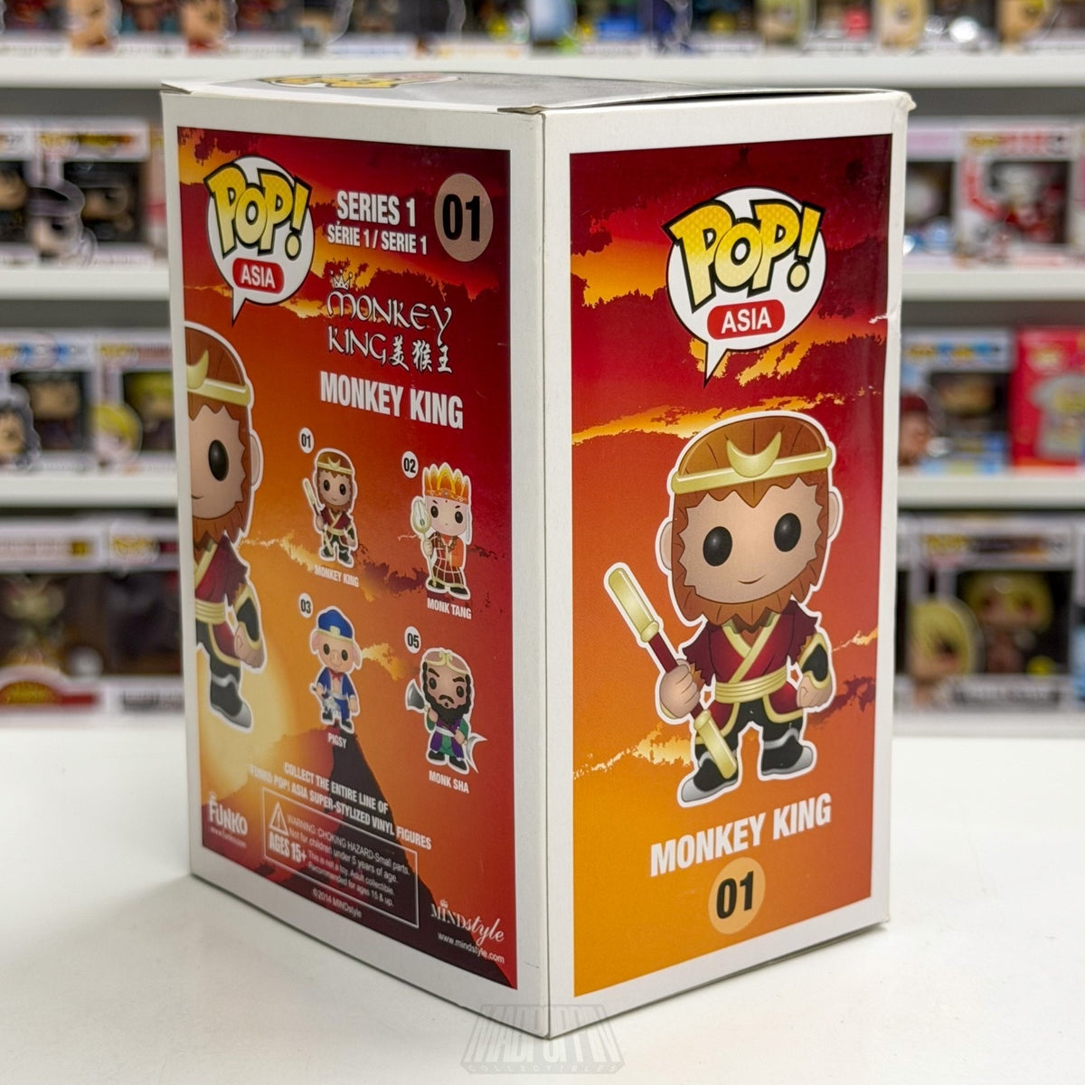 Funko Pop Asia Monkey King 01 MindStyle Chinese Mythology Legend Vinyl Figure
