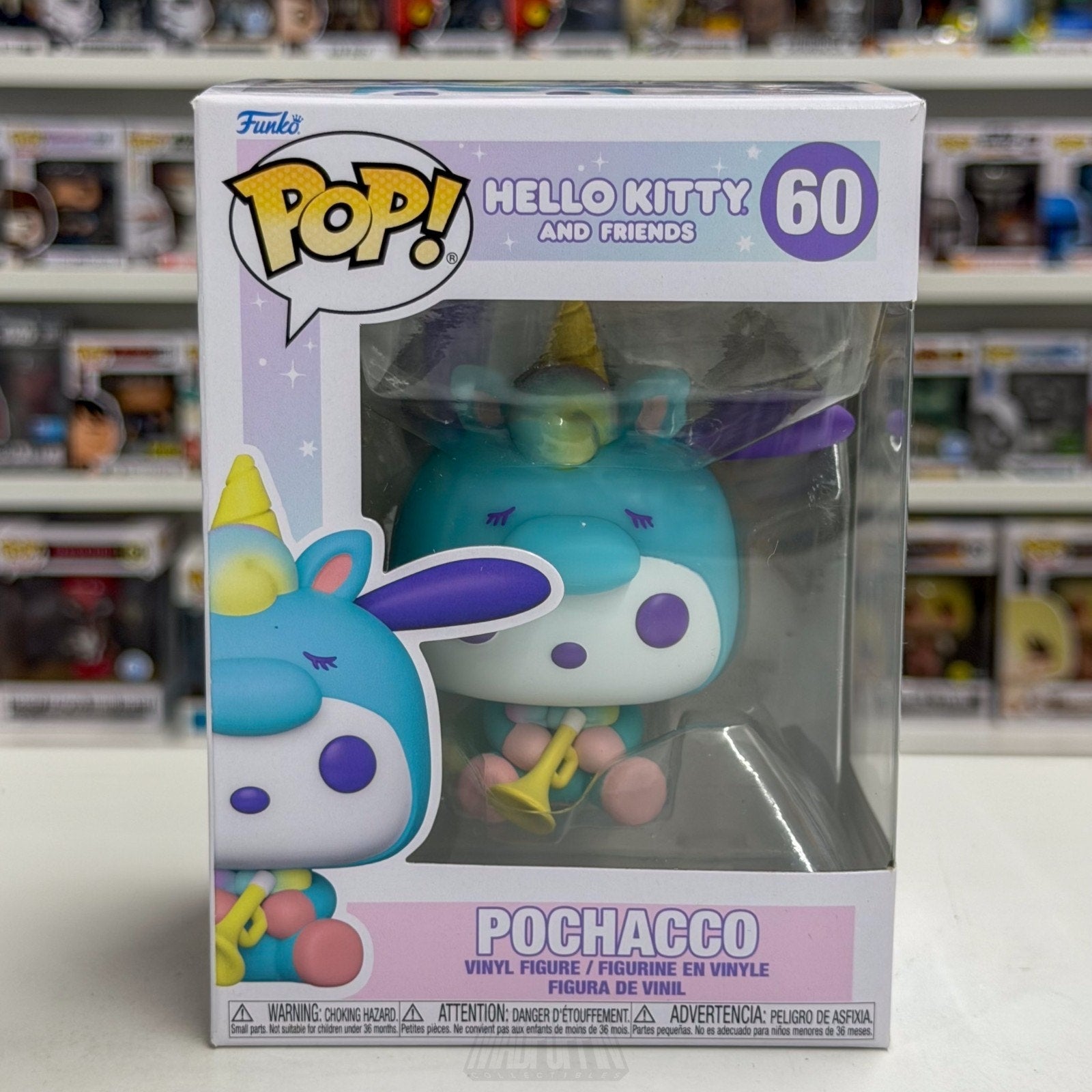 Funko Pop Sanrio Hello Kitty & Friends Pochacco 60 Kawaii Cute Dog Vinyl Figure