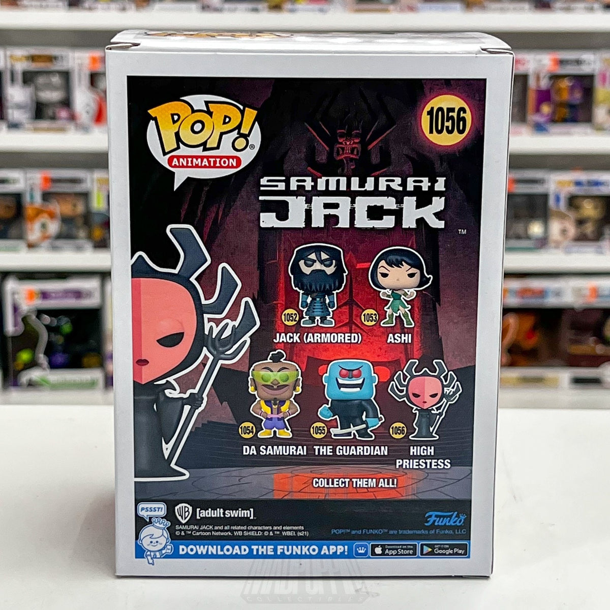 Funko Pop Animation Samurai Jack High Priestess 1056 Figure Cartoon Network