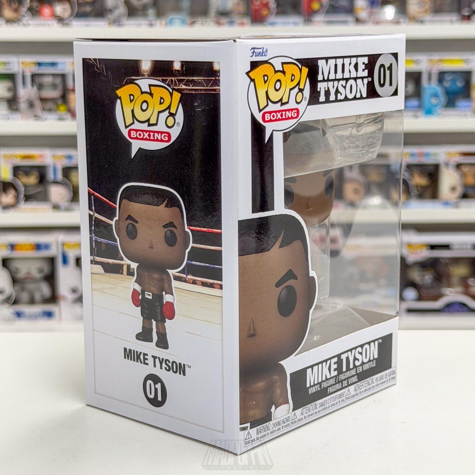Funko Pop Boxing Iron Mike Tyson 01 Kid Dynamite Heavyweight Champ Vinyl Figure