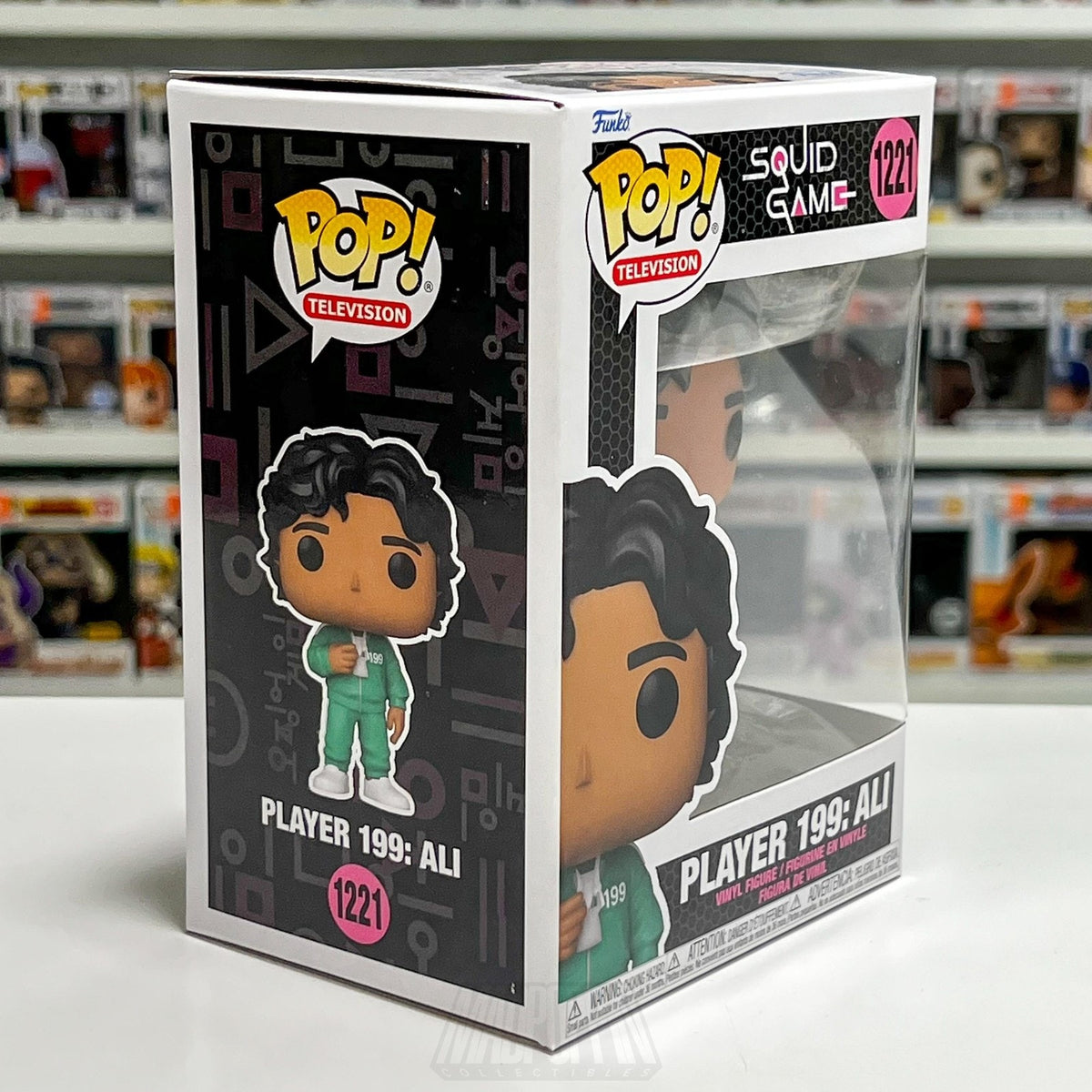 Funko Pop Television Squid Game Player 199 Ali Vinyl Figure #1221 New In Box Toy