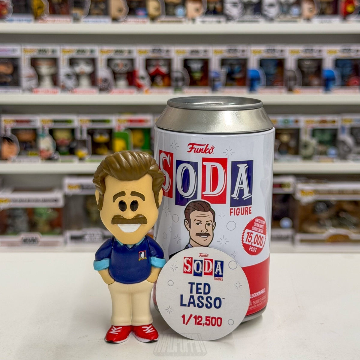 Funko Soda TV Ted Lasso Sports Soccer Coach Comedy Drama Apple Toy Vinyl Figure
