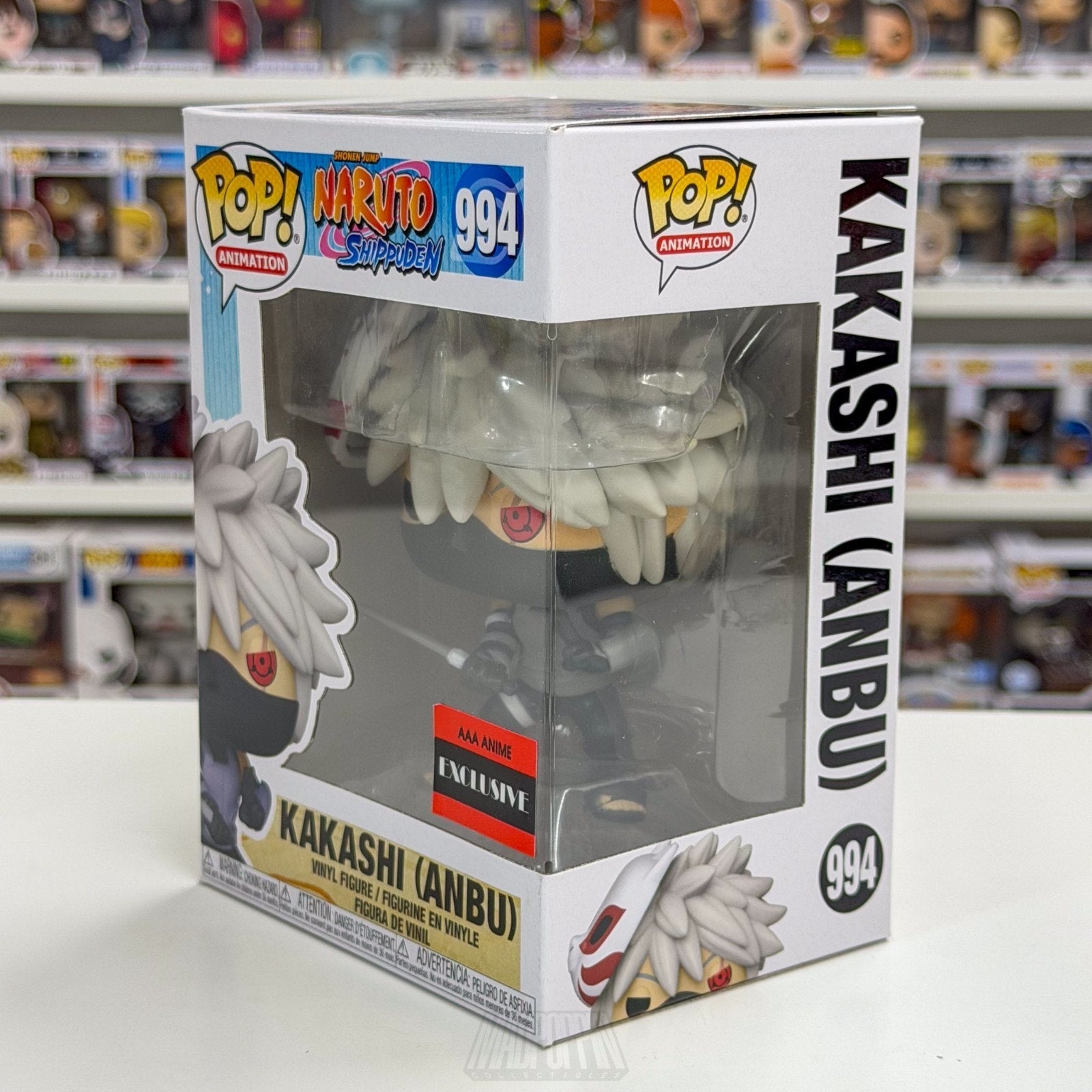 Funko Pop Animation Naruto Kakashi Anbu AAA Anime 994 Japanese Manga Toy Figure