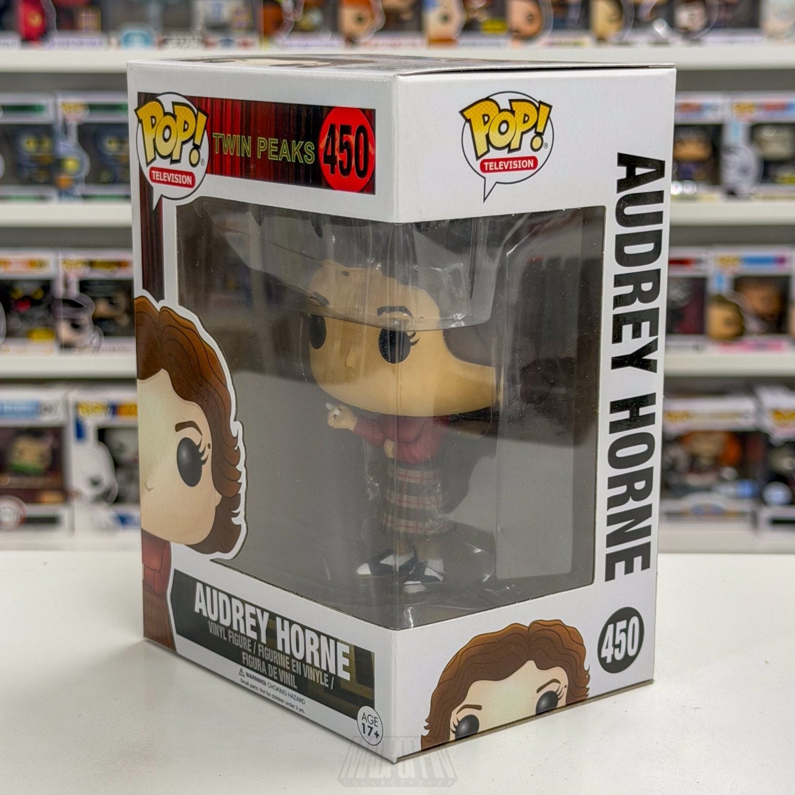 Funko Pop TV Twin Peaks Audrey Horne 450 Vaulted Rare Mystery Drama Vinyl Figure