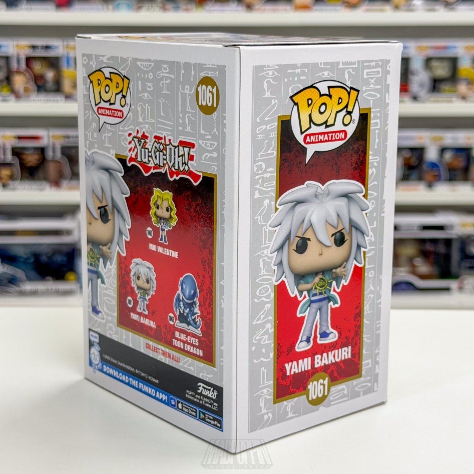 Funko Pop Anime Yu-Gi-Oh Yami Bakura 1061 TCG Japanese Manga Toy Vinyl Figure