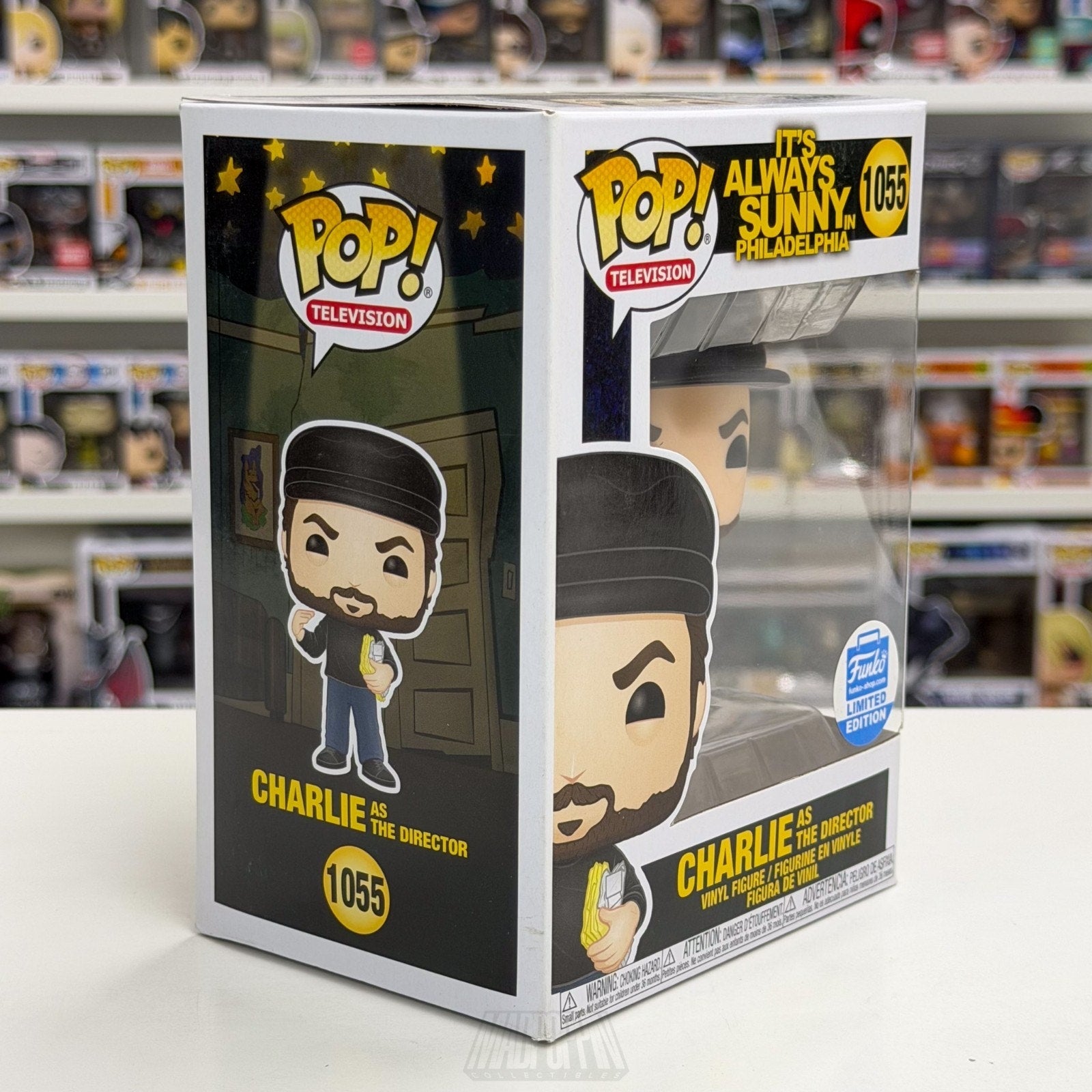 Funko Pop TV It's Always Sunny Philadelphia Charlie Director 1055 Vinyl Figure