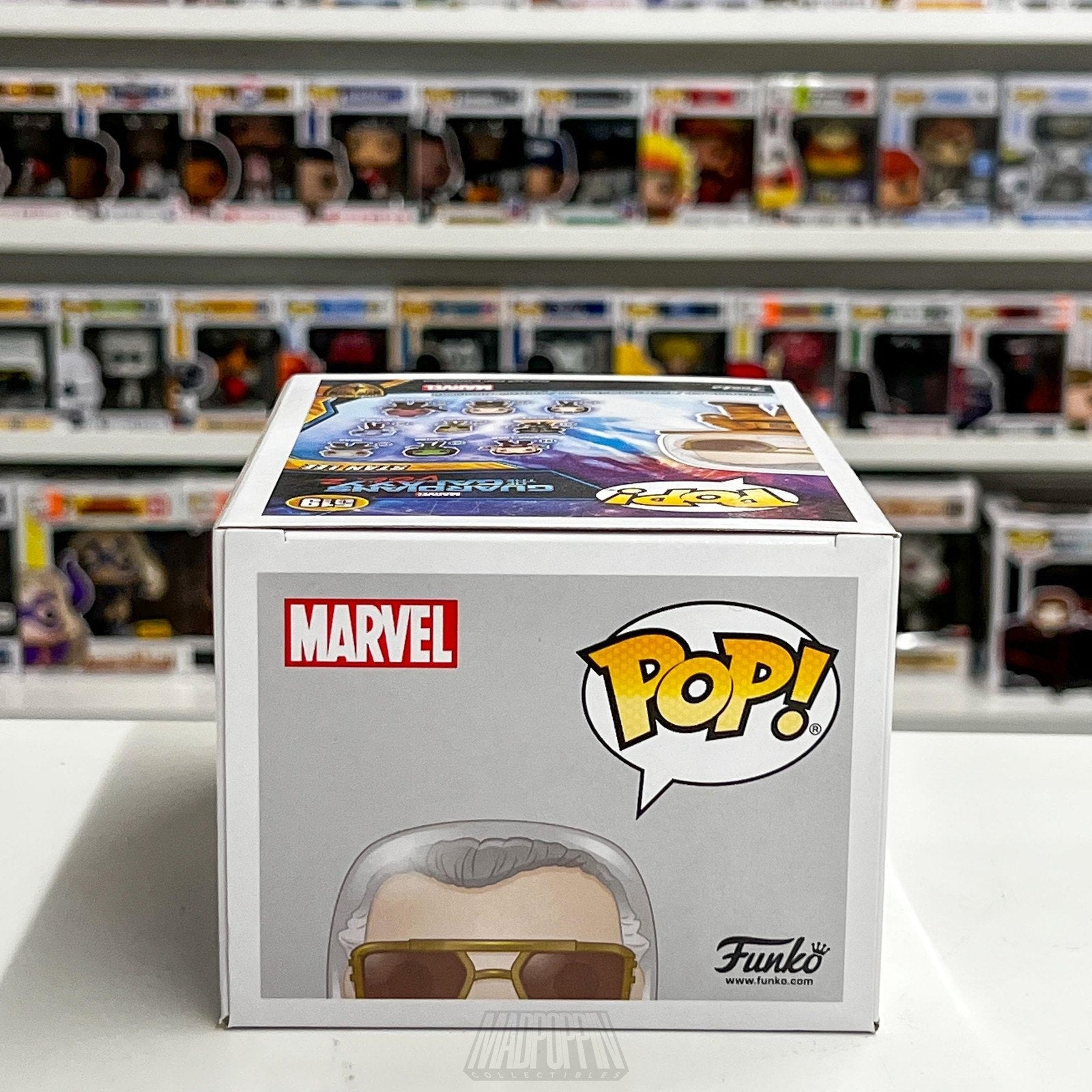Funko Pop Marvel Guardians of the Galaxy Vol 2 Stan Lee NYCC 519 Vinyl Figure