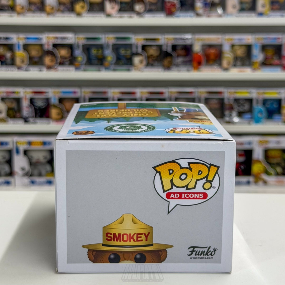 Funko Pop Ad Icons Smokey Bear 75 Forest Wildfire Prevention Toy Vinyl Figure