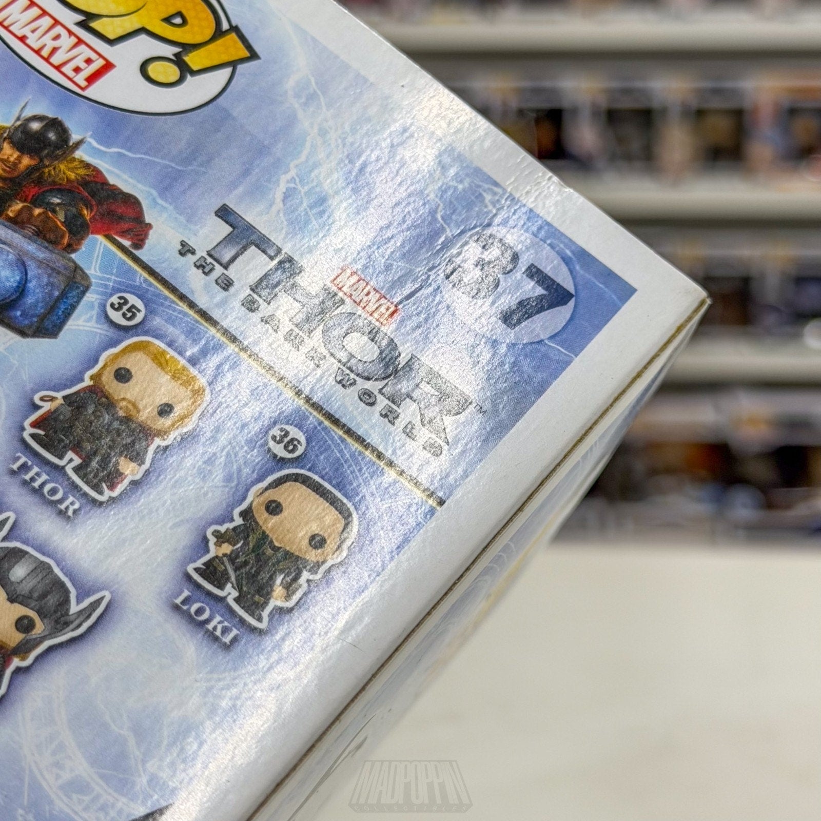 Funko Pop Marvel Thor The Dark World Dark Elf 37 Vaulted Toy Vinyl Figure