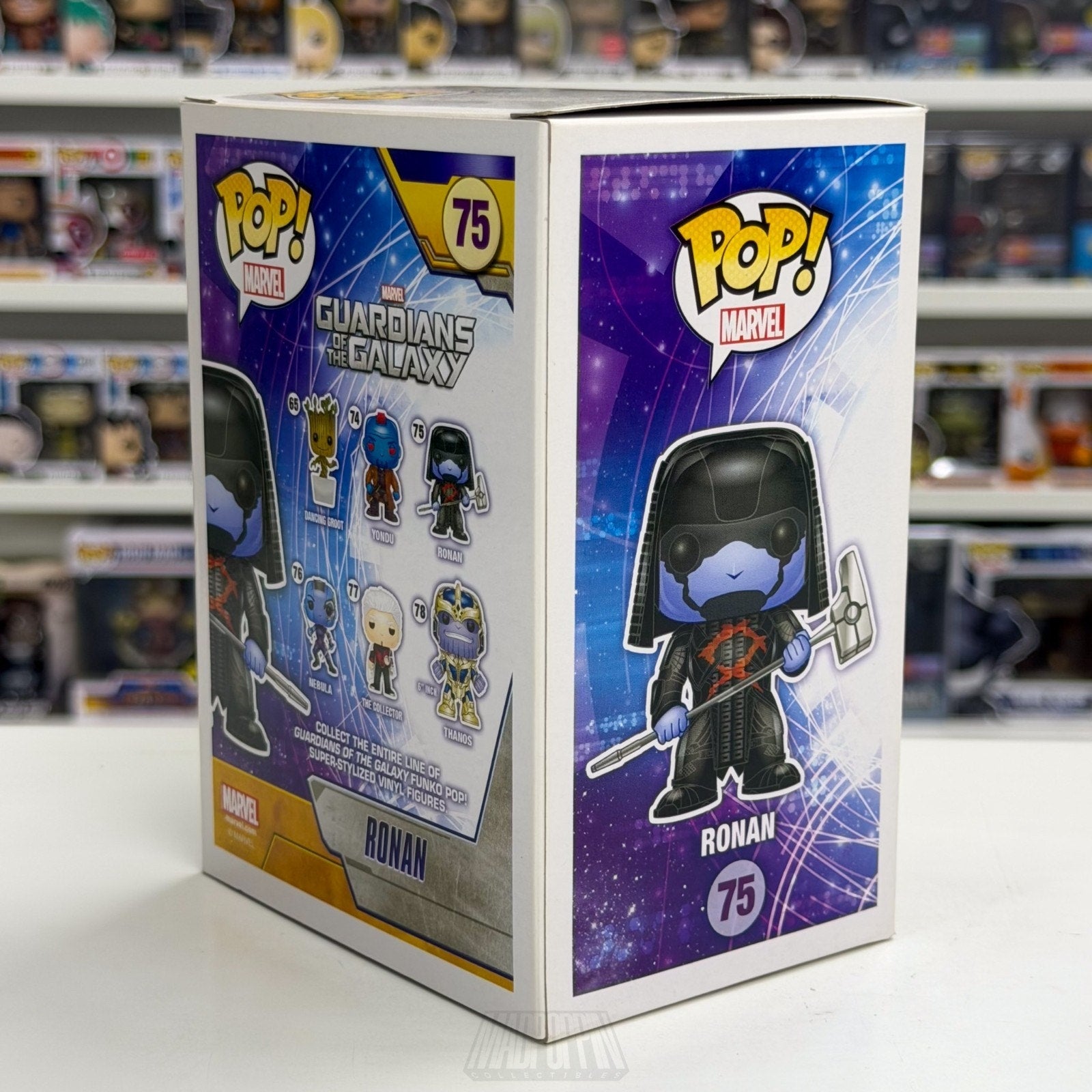 Funko Pop Marvel Guardians of the Galaxy Ronan the Accuser 75 Toy Vinyl Figure