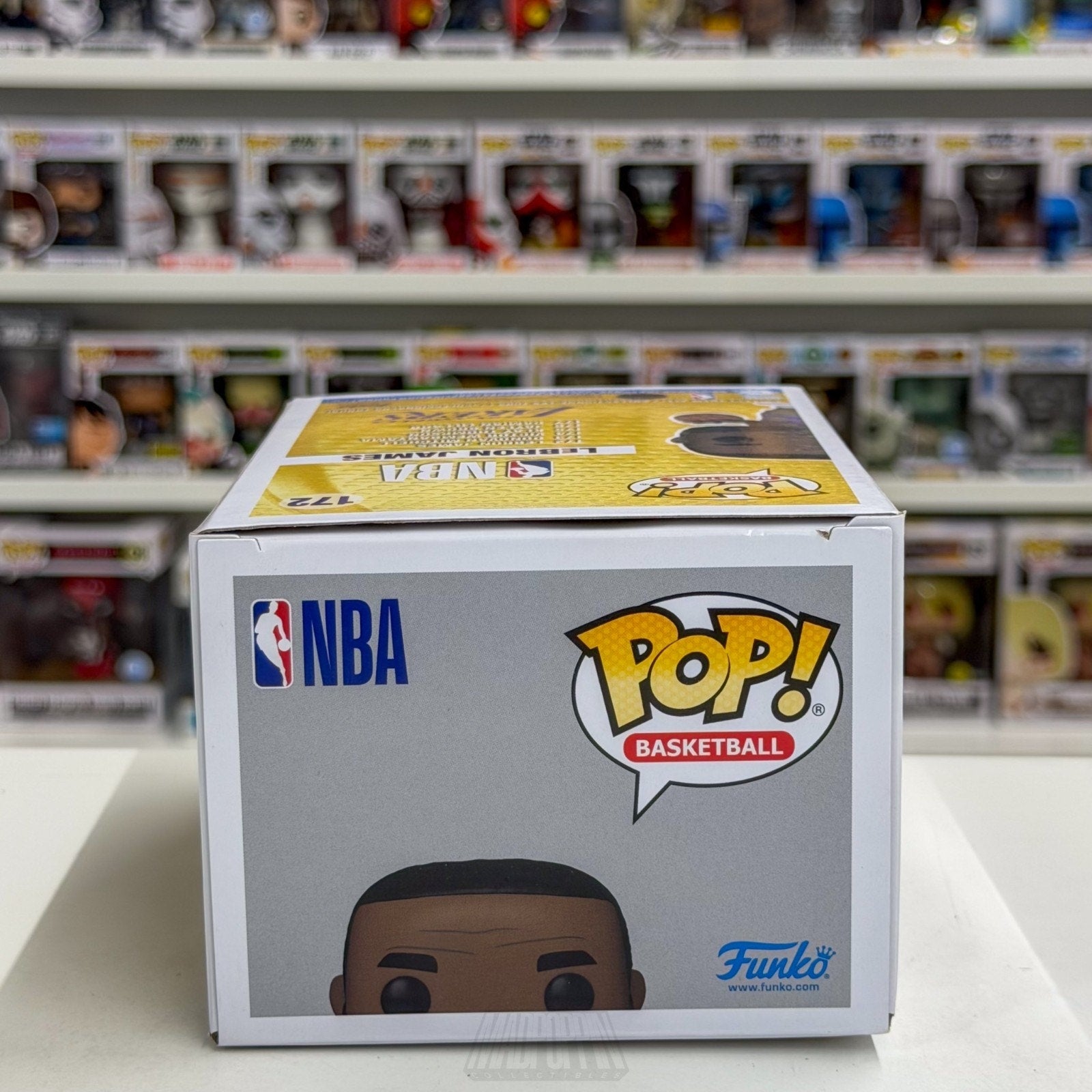 Funko Pop NBA Basketball Los Angeles Lakers LeBron James Purple 172 Vinyl Figure