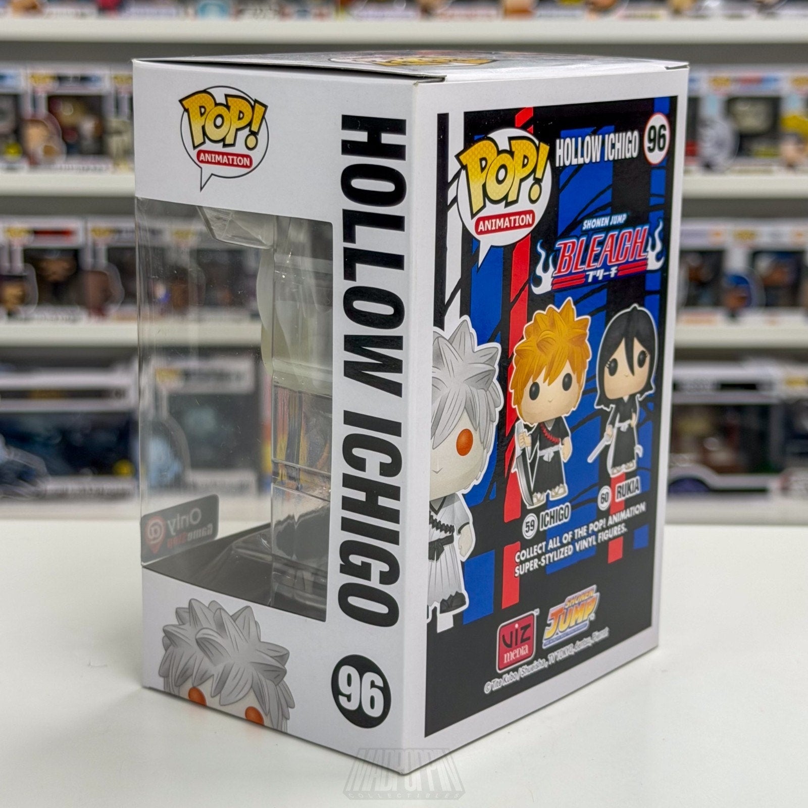 Funko Pop Anime Hollow White Ichigo GameStop 96 Japanese Manga Toy Vinyl Figure