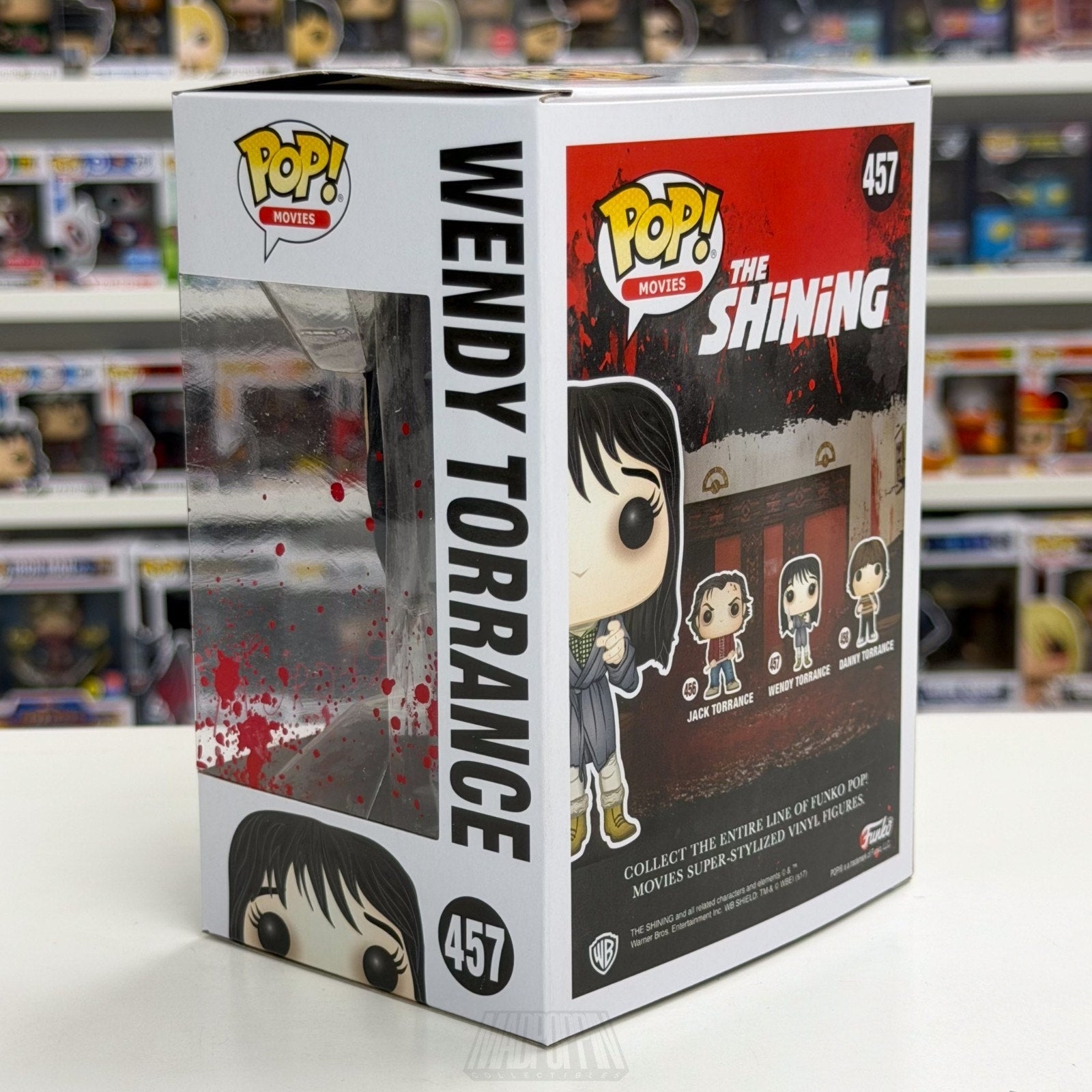 Funko Pop Movies The Shining Wendy Torrance w/Knife 457 Horror Kubrick Figure