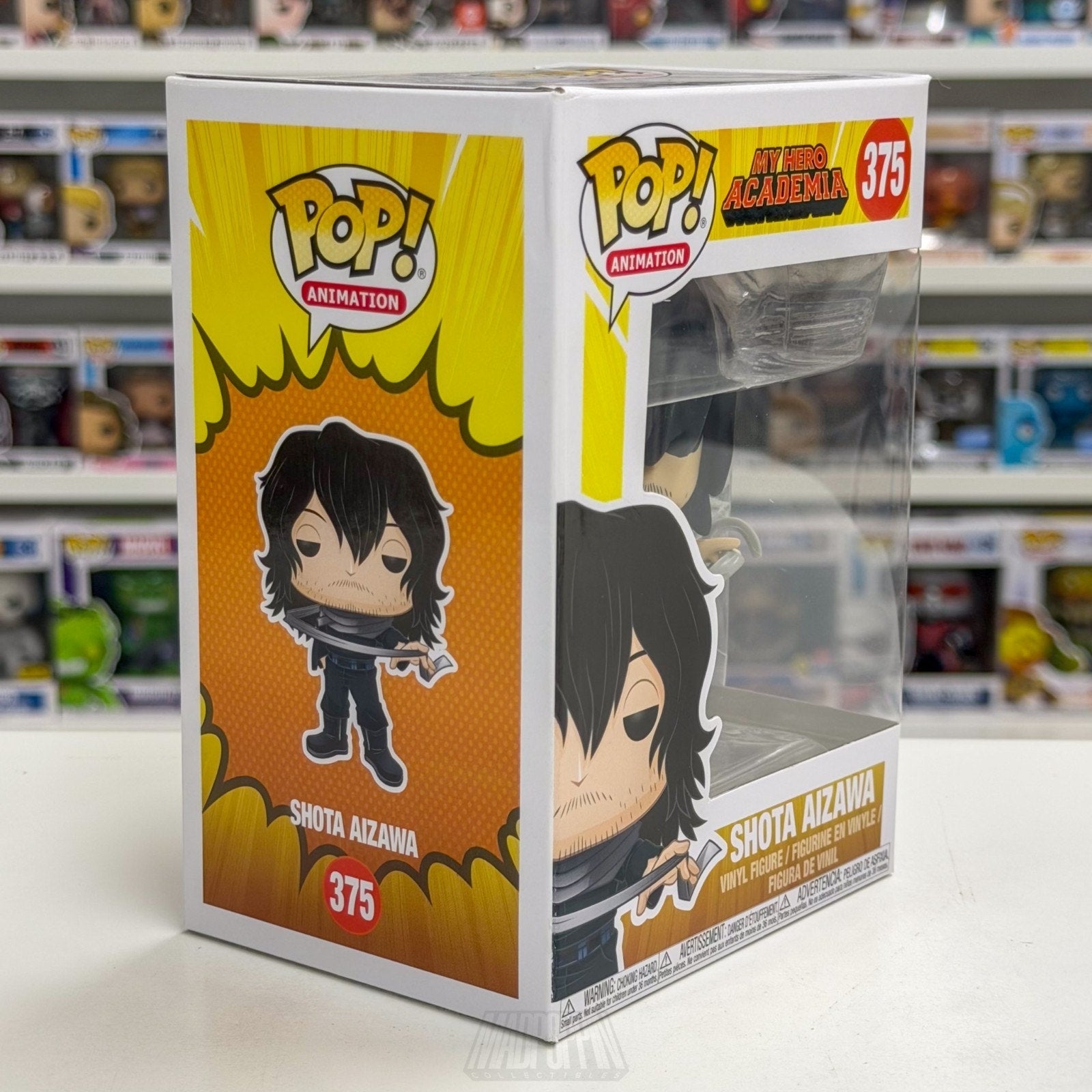 Funko Pop Anime My Hero Academia Shota Aizawa 375 Japan Manga Toy Vinyl Figure