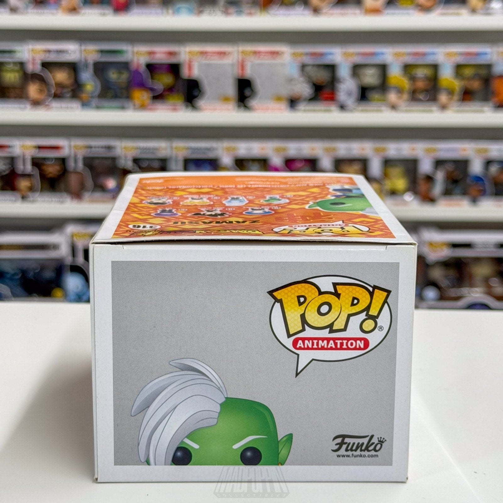 Funko Pop Anime Dragon Ball Super Zamasu Glow Walmart 316 Manga Toy Vinyl Figure