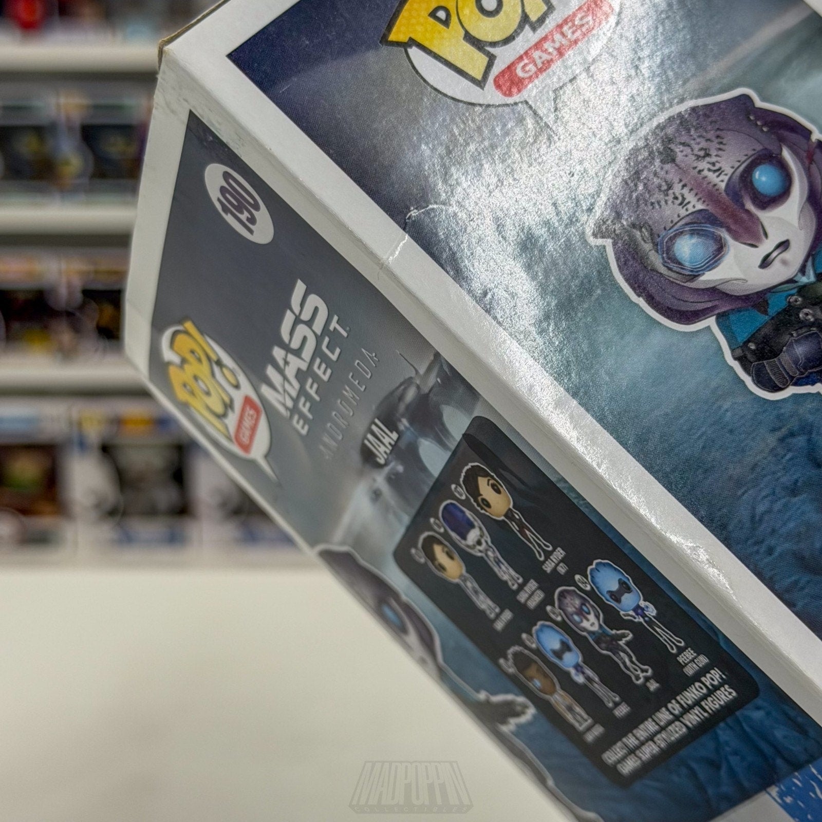Funko Pop Video Games Mass Effect Andromeda Jaal 190 Action Sci-Fi Vinyl Figure