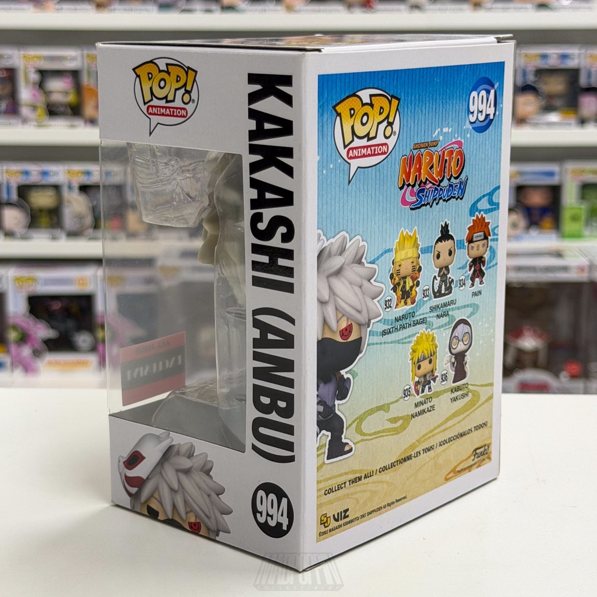 Funko Pop Anime Naruto Kakashi Hatake Anbu AAA Exclusive 994 Manag Vinyl Figure