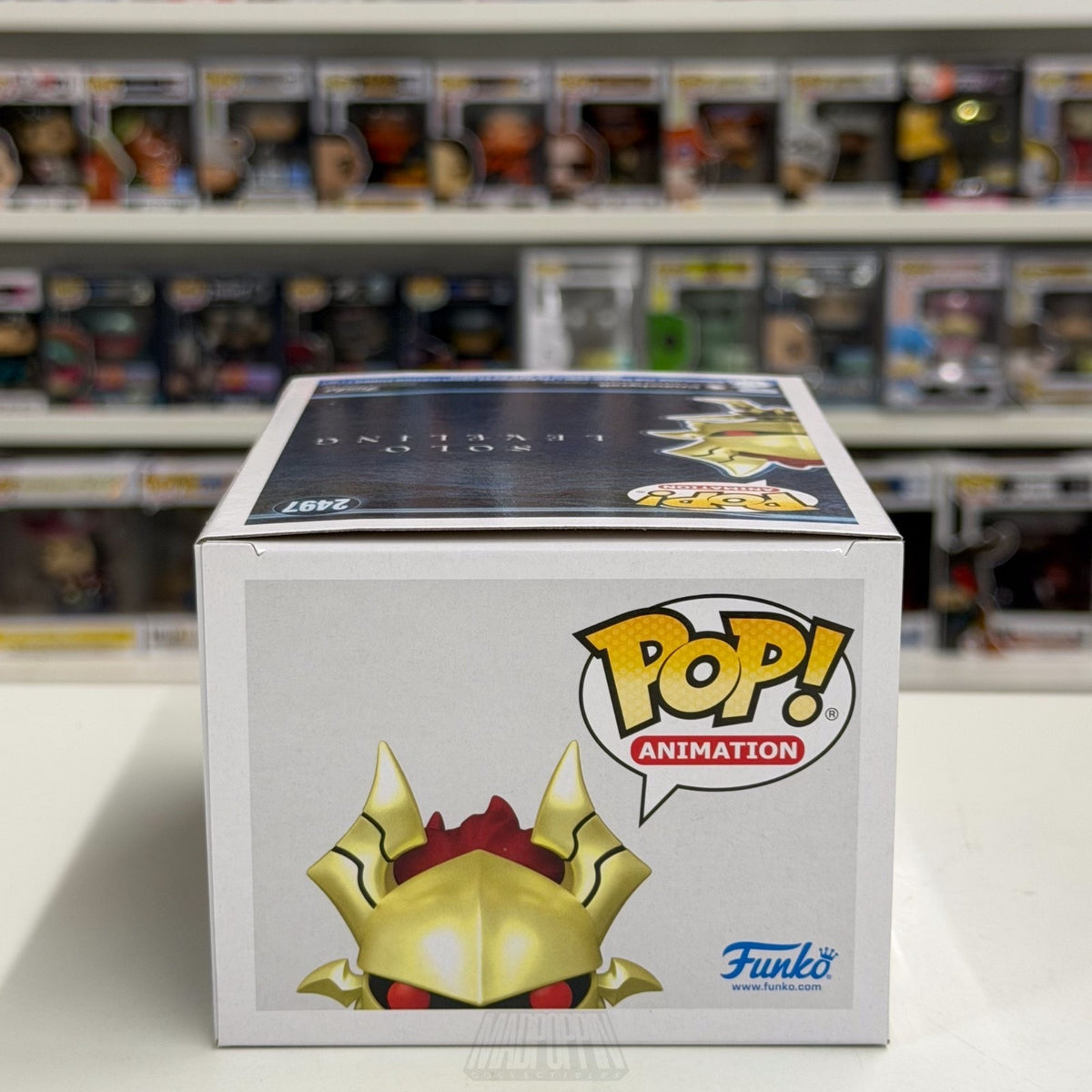 Funko Pop Anime Solo Leveling Esil Radiru NYCC 2497 Japan Manga Toy Vinyl Figure
