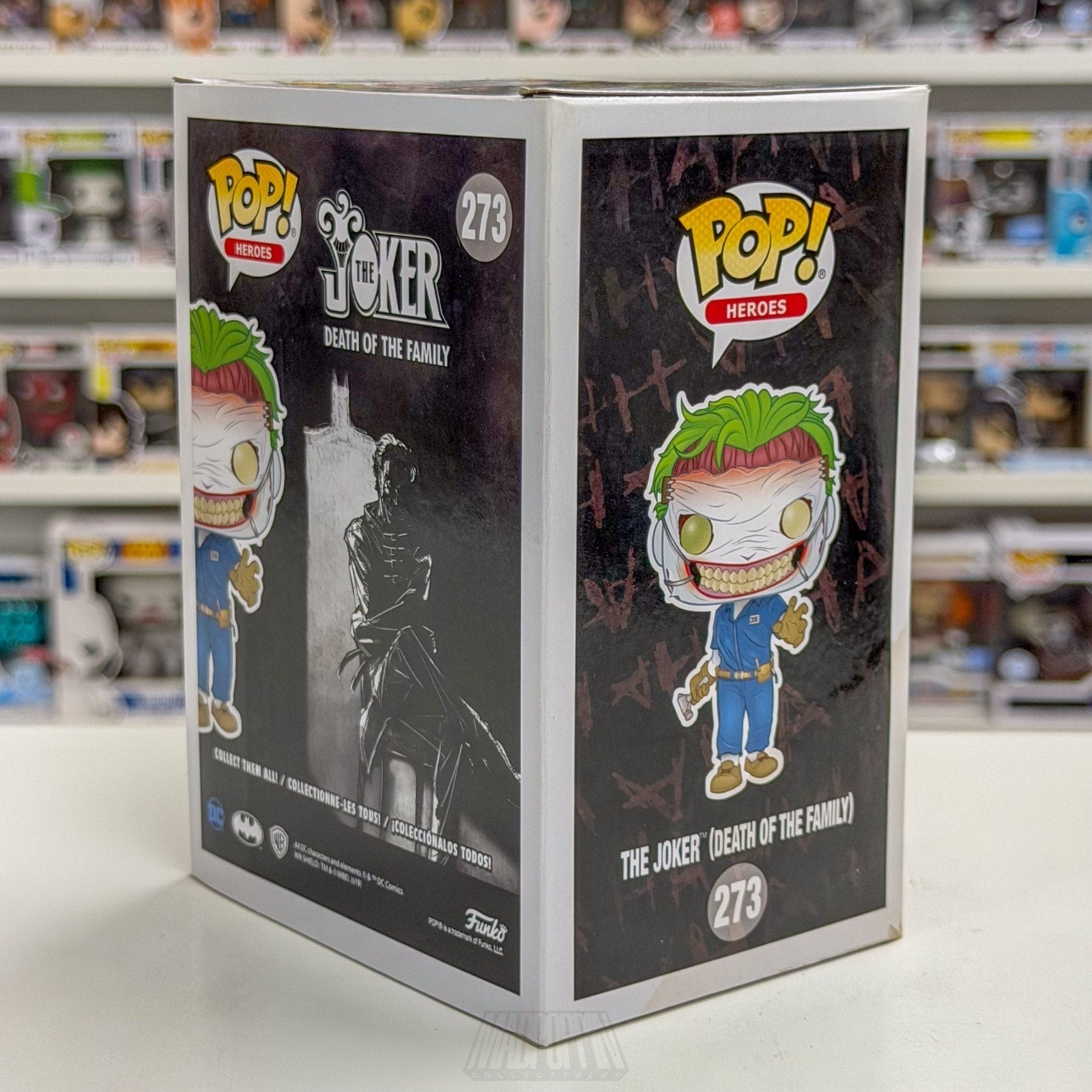 Funko Pop DC Super Heroes The Joker Death of the Family Hot Topic 273 Toy Figure