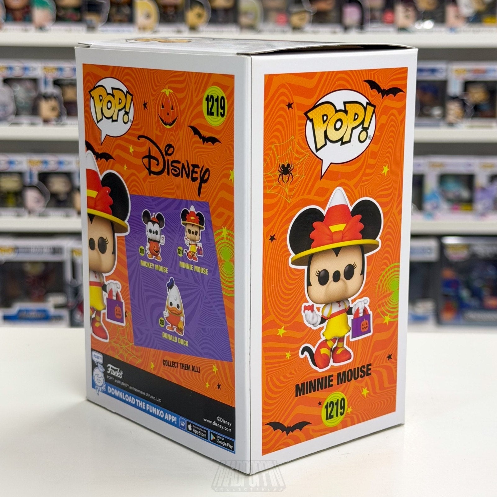 Funko Pop Disney Minnie Mouse Trick or Treat Halloween 1219 Mickey Vinyl Figure