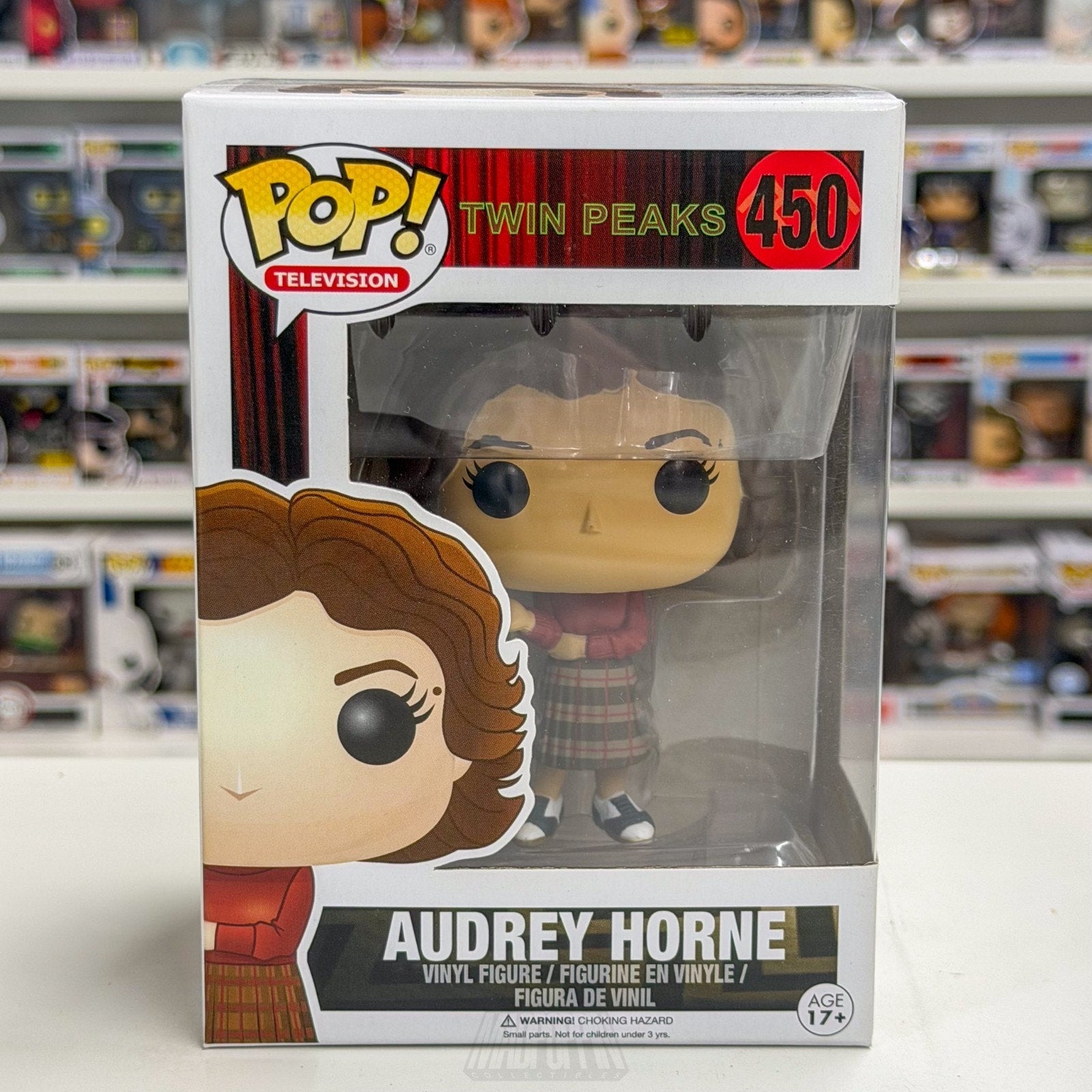 Funko Pop TV Twin Peaks Audrey Horne 450 Vaulted Rare Mystery Drama Vinyl Figure