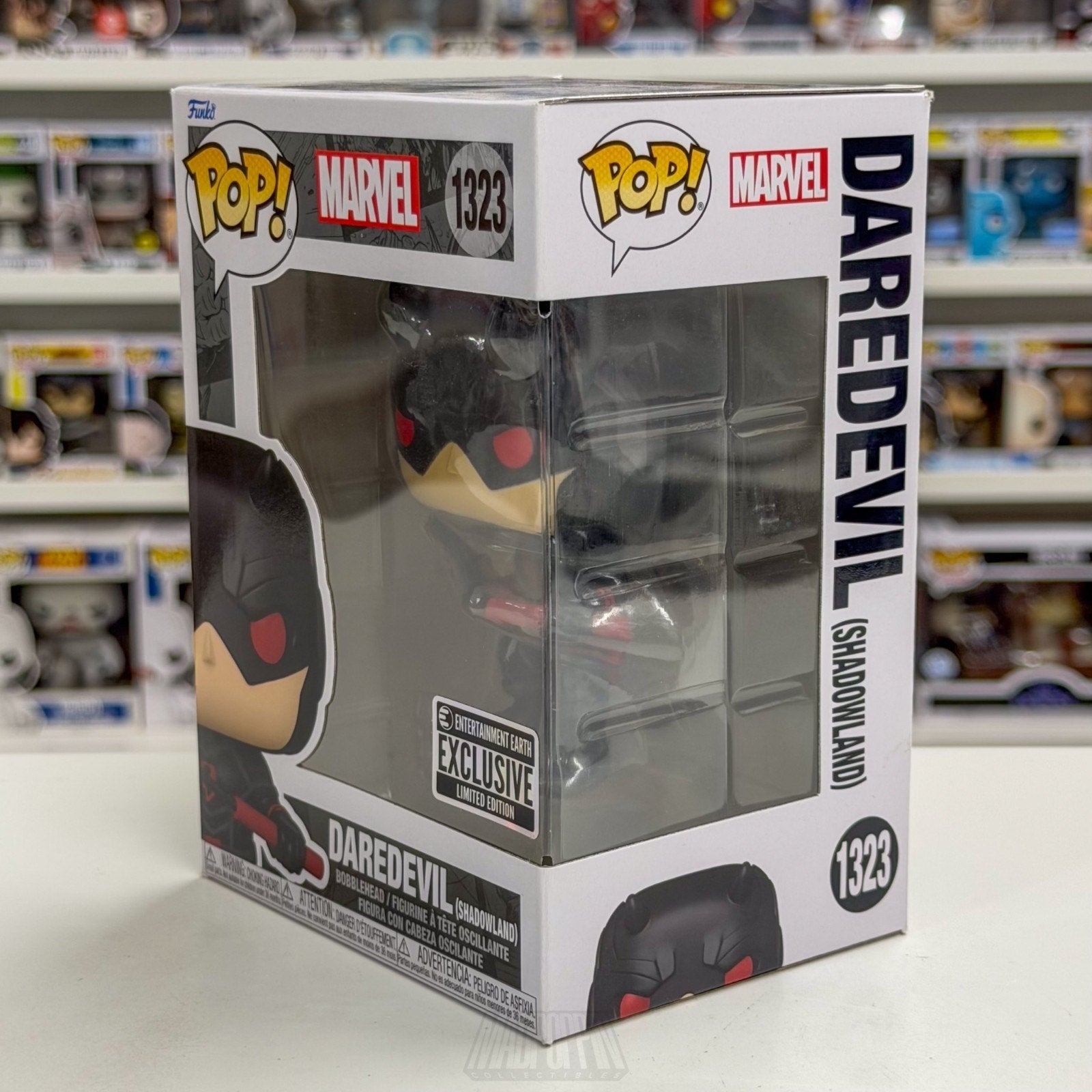 Funko Pop Marvel Daredevil Shadowland Entertainment Earth 1323 Toy Vinyl Figure