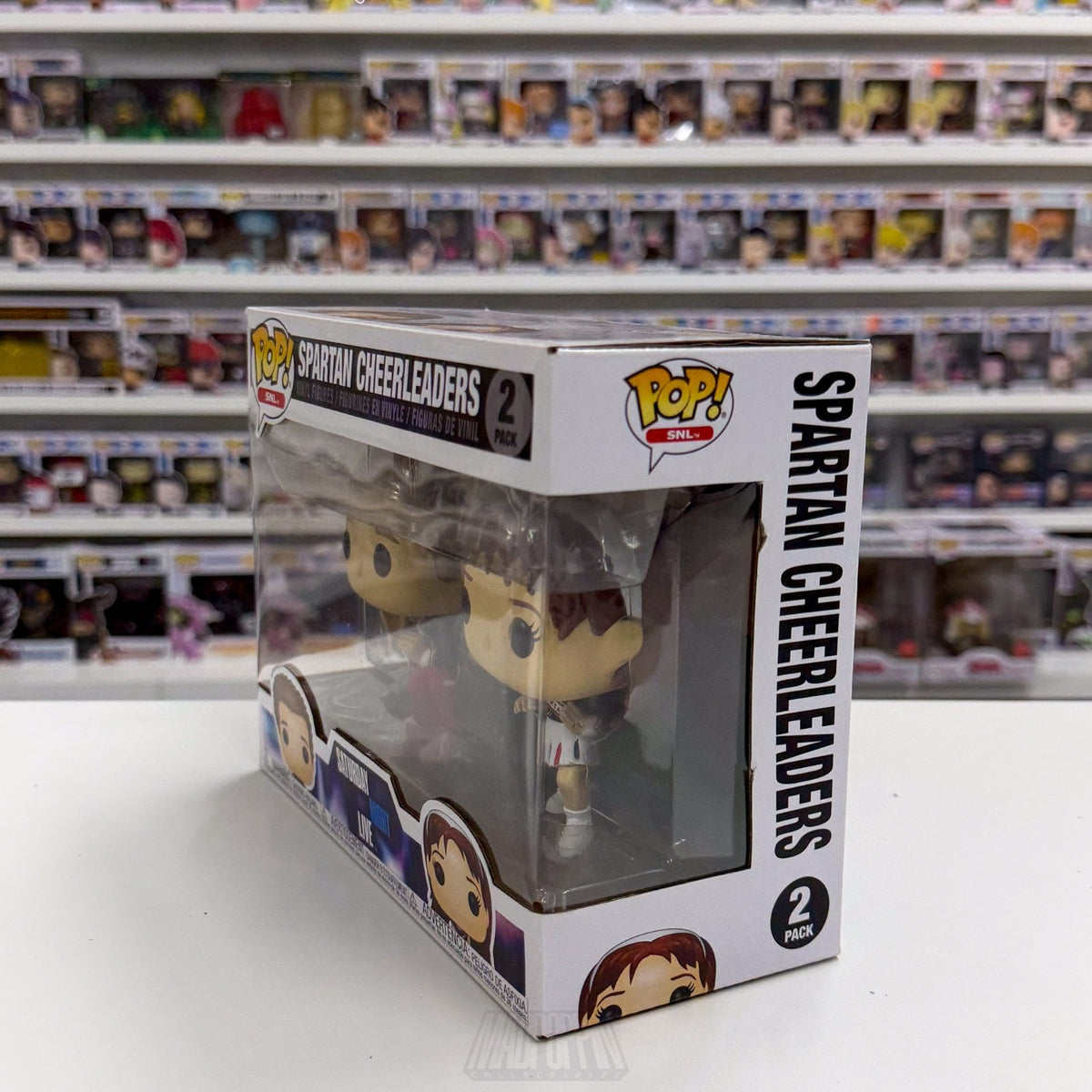 Funko Pop SNL Spartan Cheerleaders Spartan Cheerleaders 2 Pack Toy Vinyl Figure