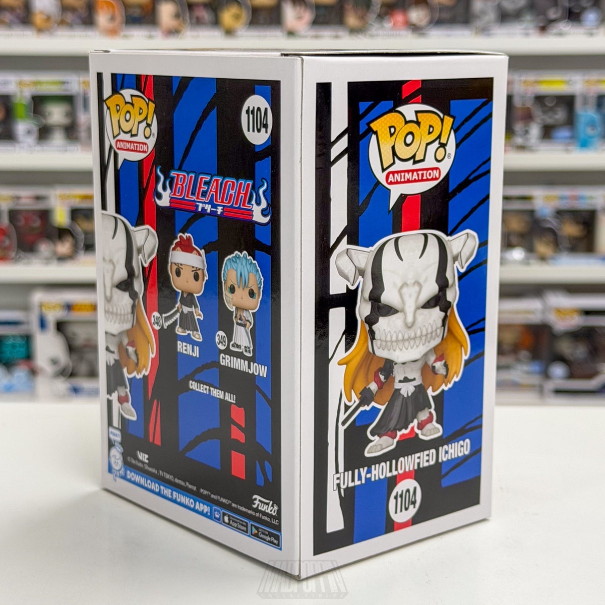 Funko Pop Anime Bleach Fully-Hollowfied Ichigo Entertainment Earth 1104 Figure