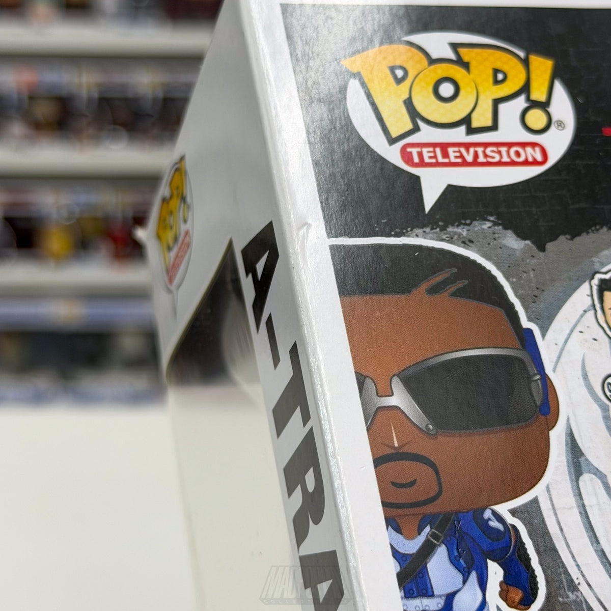 Funko Pop TV The Boys A-Train 983 Worlds Fastest Man Compound V Toy Vinyl Figure