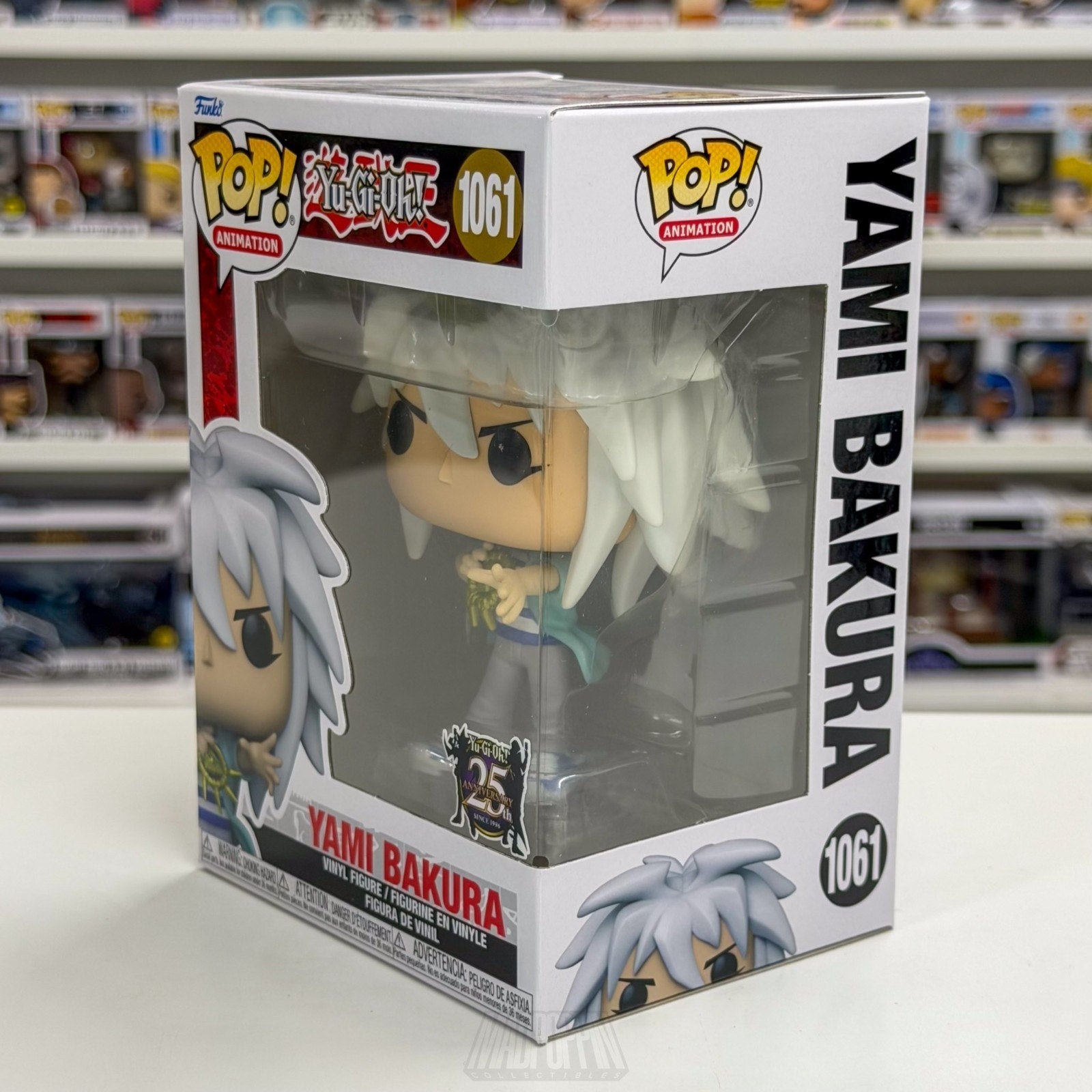 Funko Pop Anime Yu-Gi-Oh Yami Bakura 1061 TCG Japanese Manga Toy Vinyl Figure