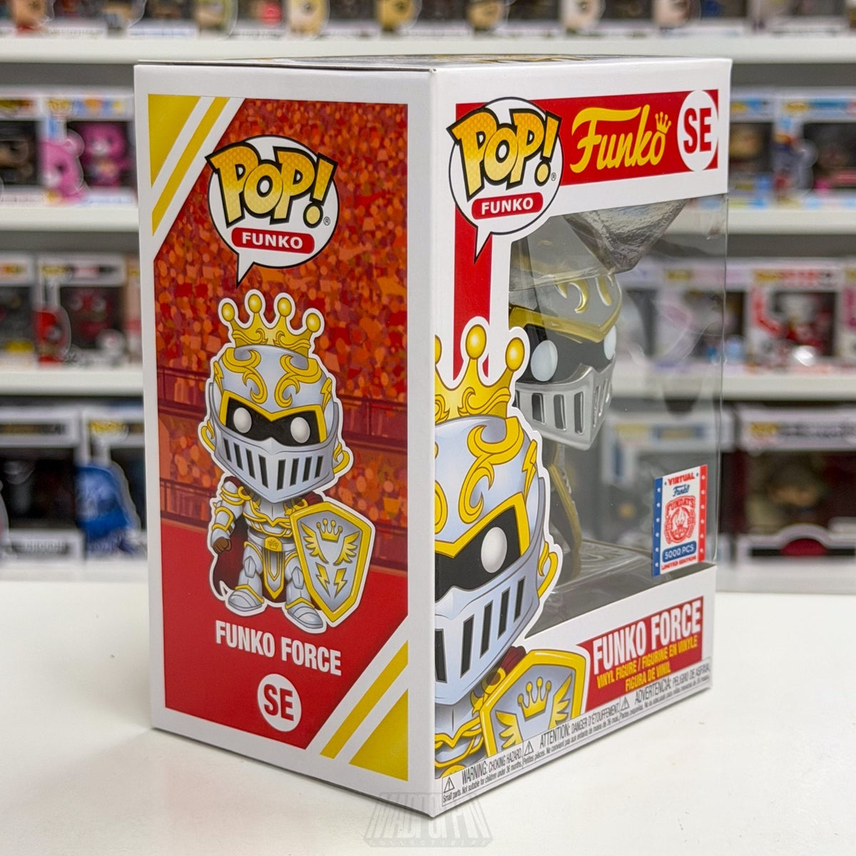 Funko Pop Funko Force FunKon Fundays Games & Box of Fun SE Knight Vinyl Figure